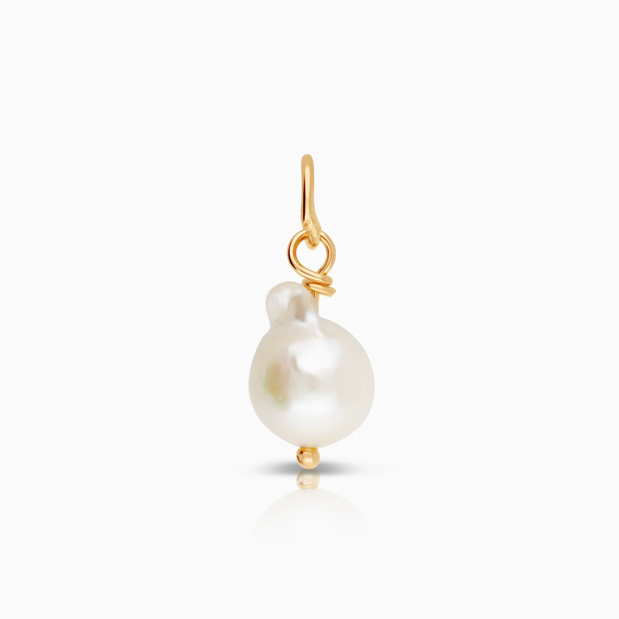 Pearl Pendant 0.54g 18K Gold