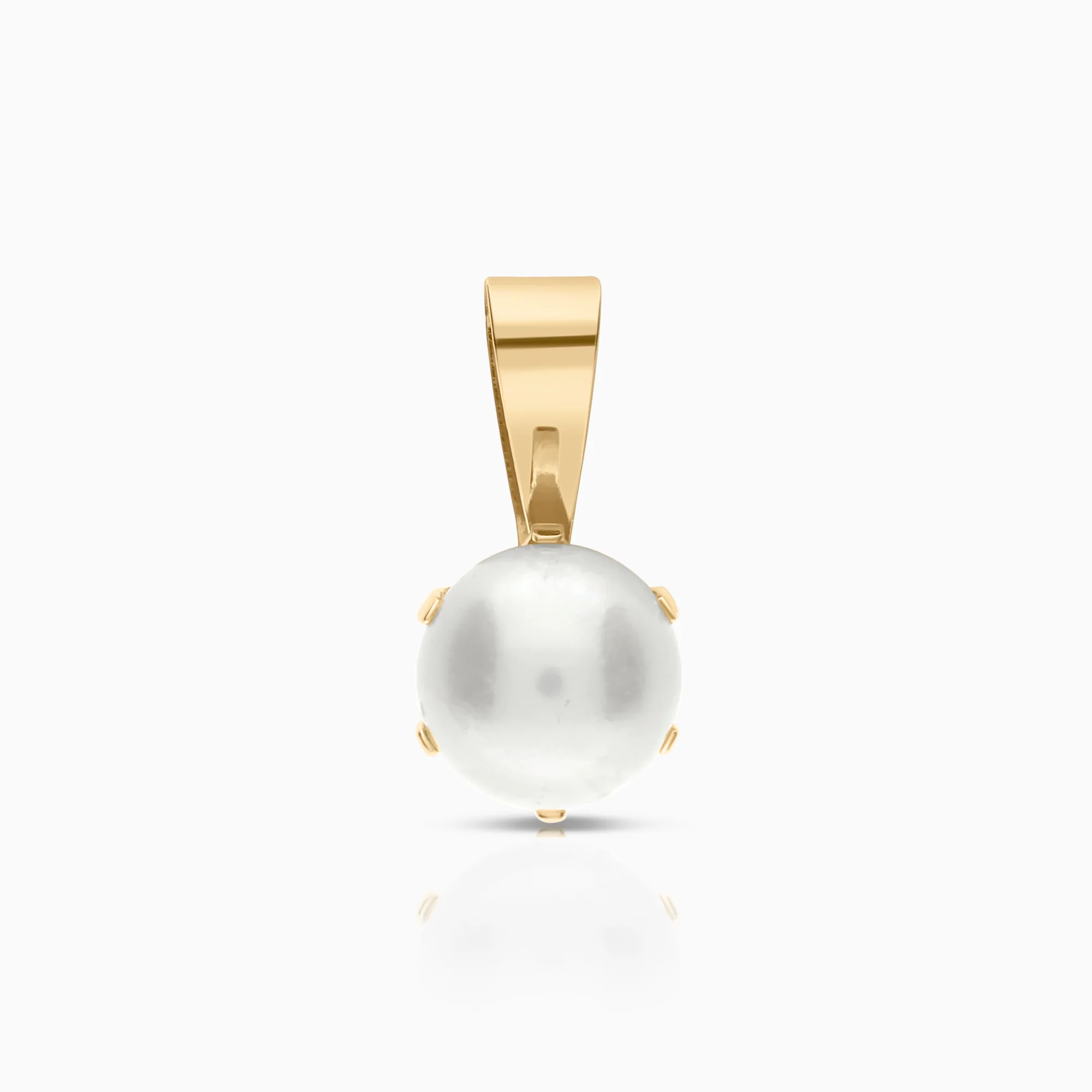 Pearl pendant 0.62g 18K gold