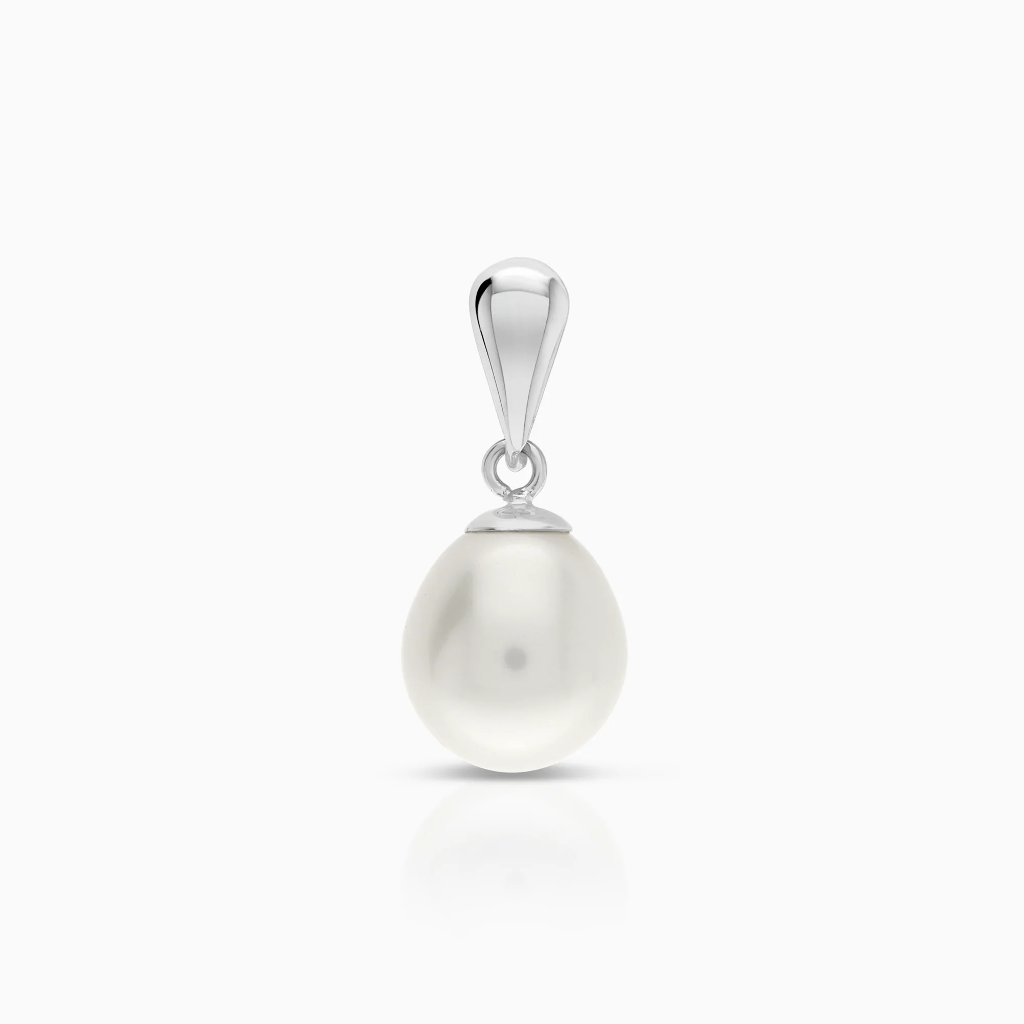 Pearl pendant 1.10g 18K white gold