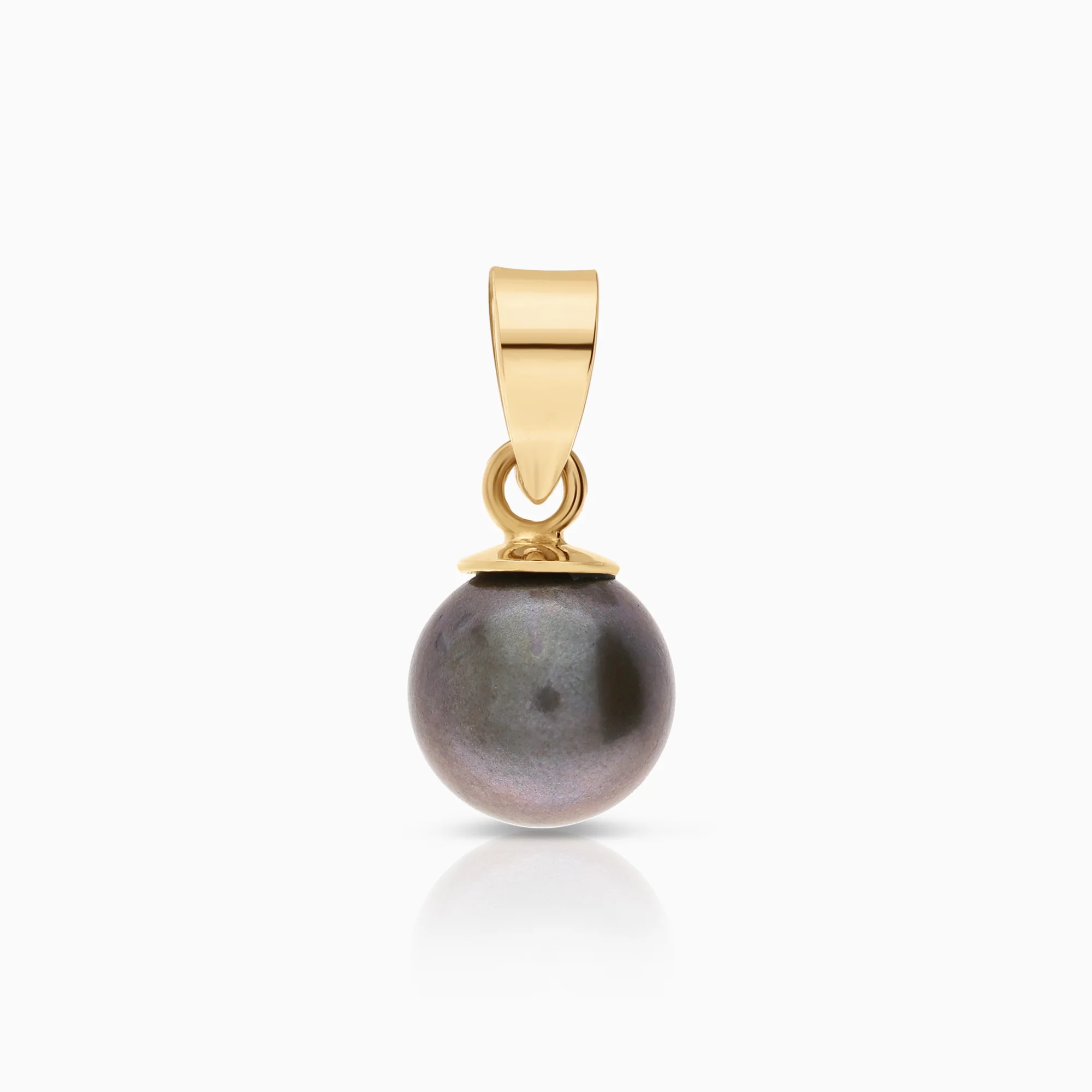 Pearl pendant 1.23g 18K gold