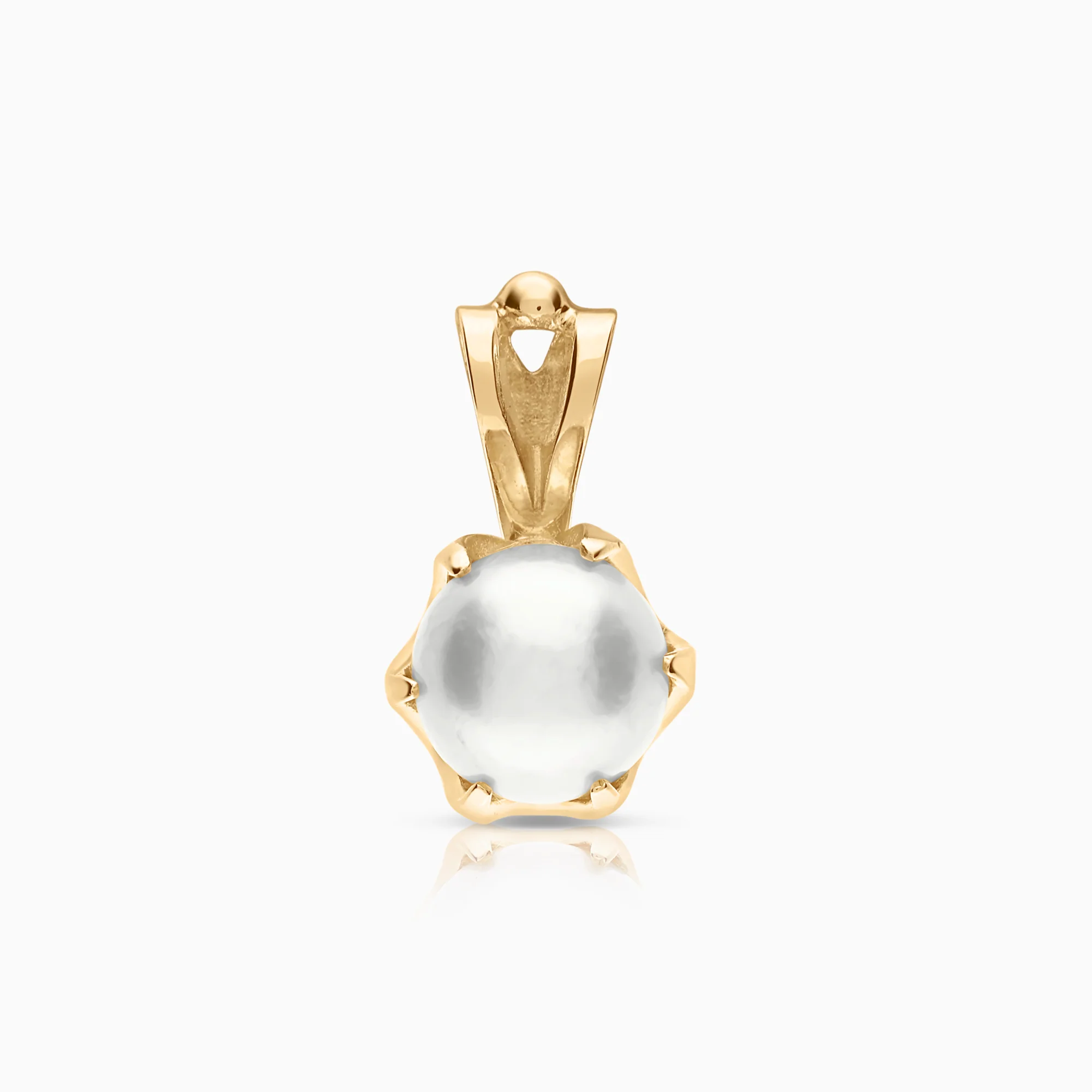 Pearl pendant 1.49g 18K gold