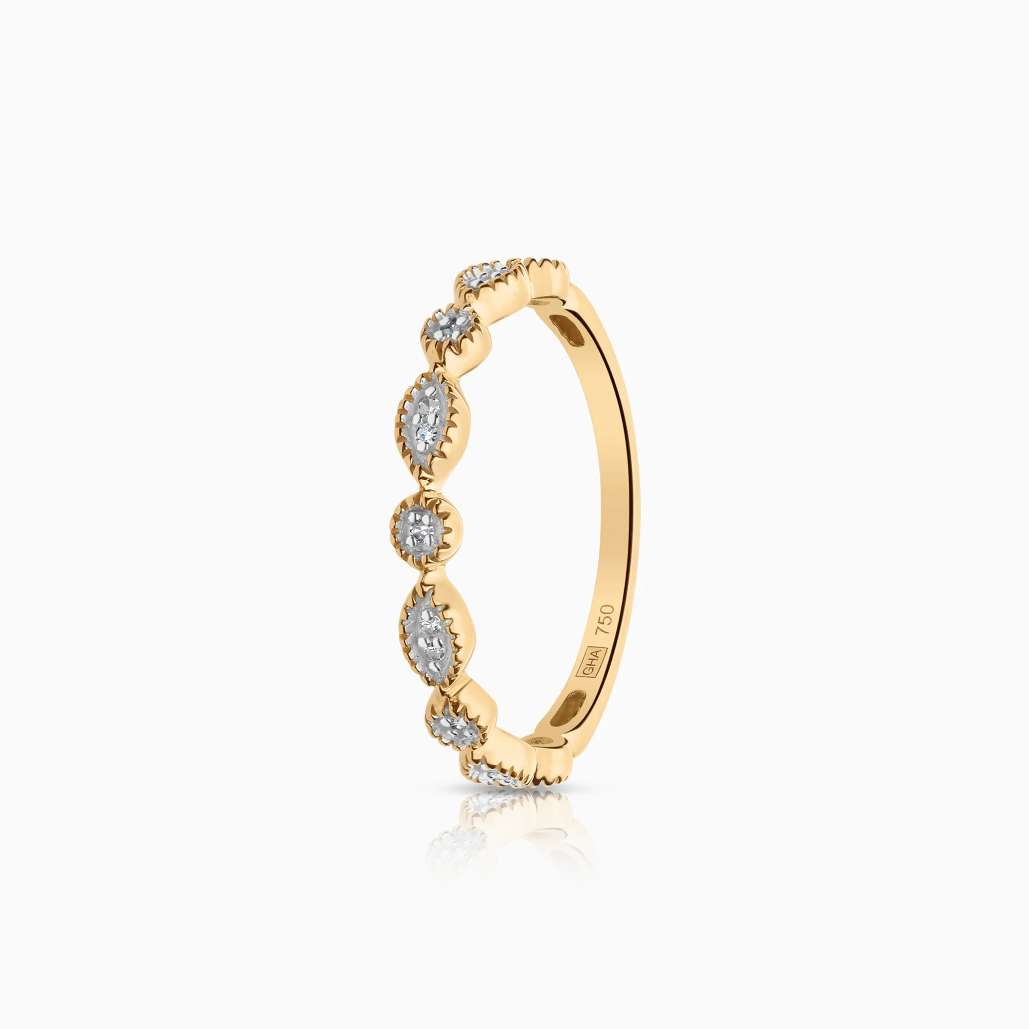 Eternity Ring 0.07ct 18K gold
