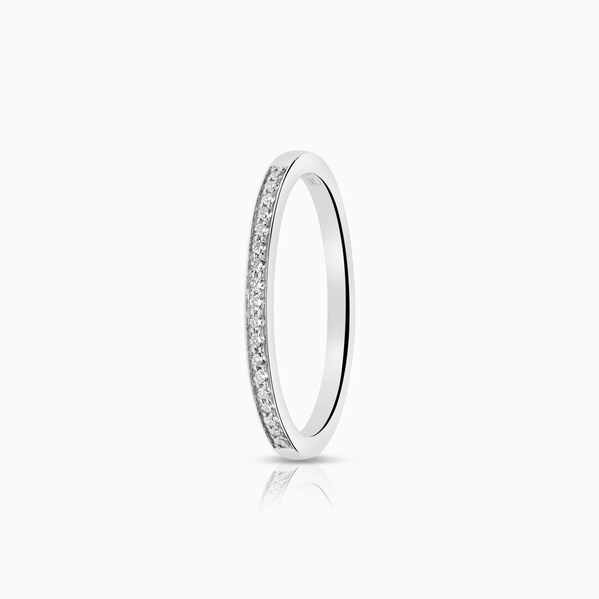 Eternity Ring 0.11ct 18K white gold