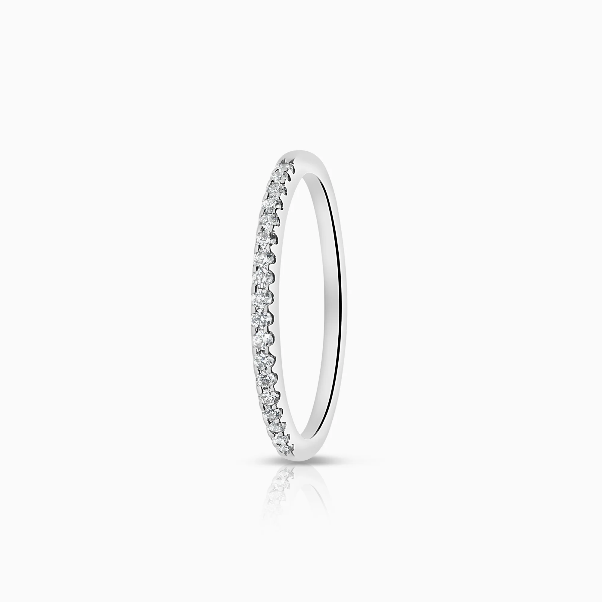 Eternity Ring 0.11ct 18K white gold