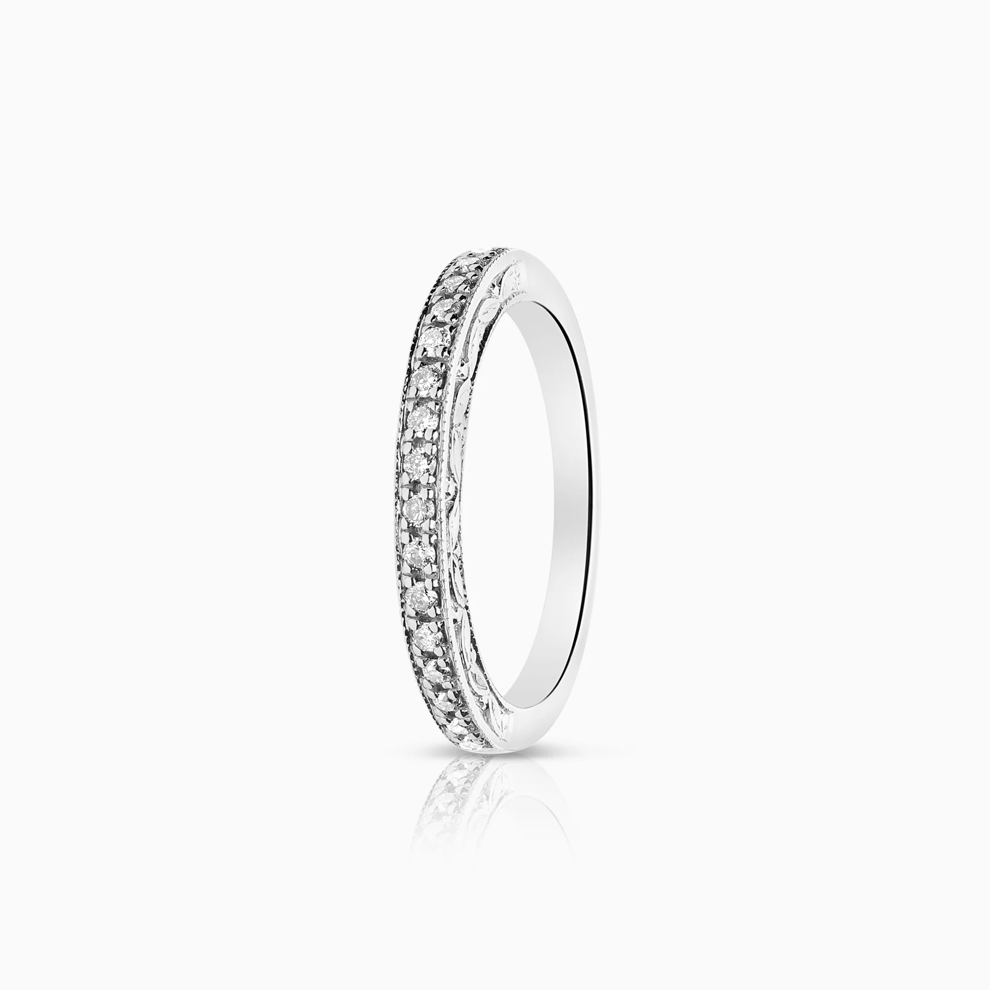 Eternity Ring 0.12ct 14K white gold