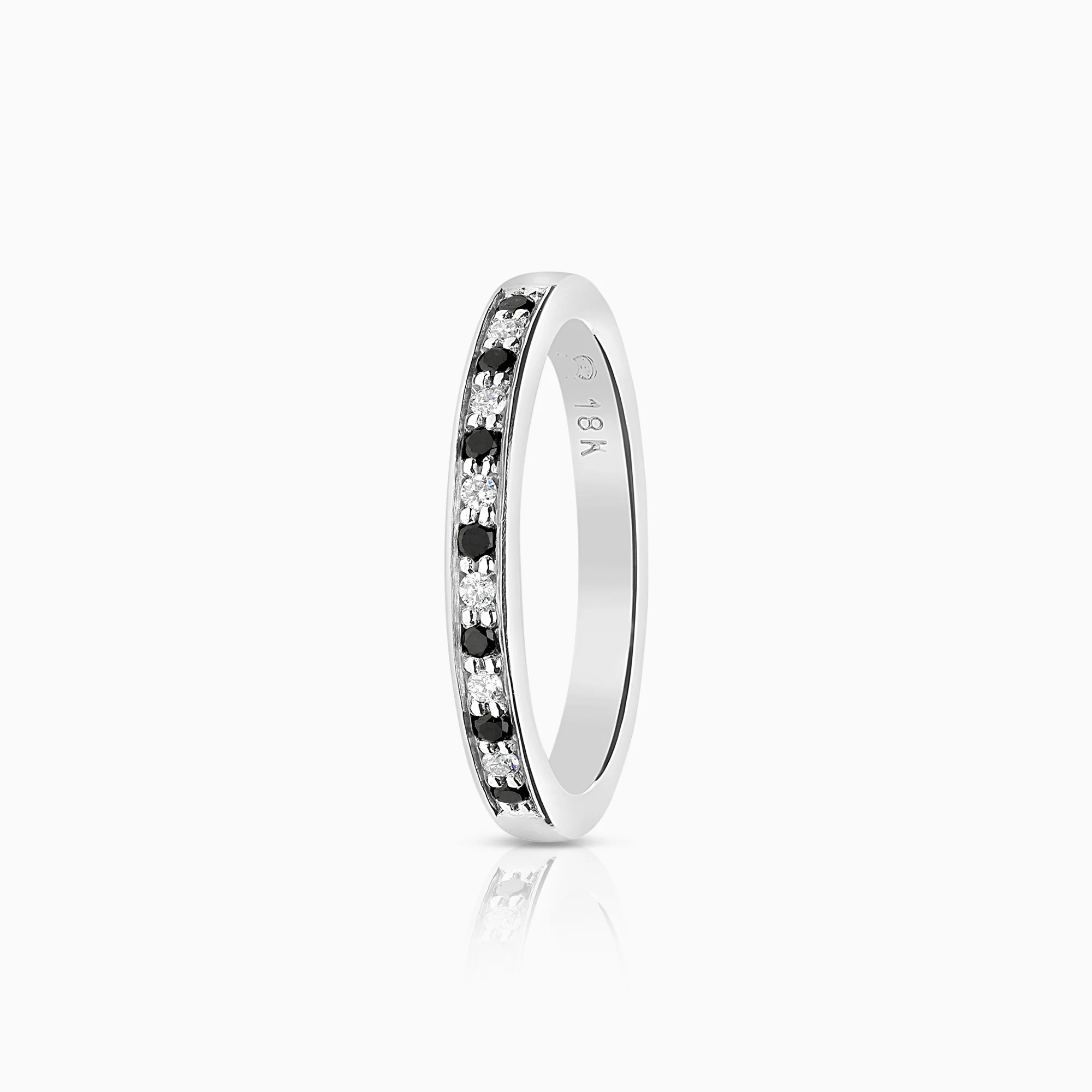 Eternity Ring 0.13ct 18K white gold