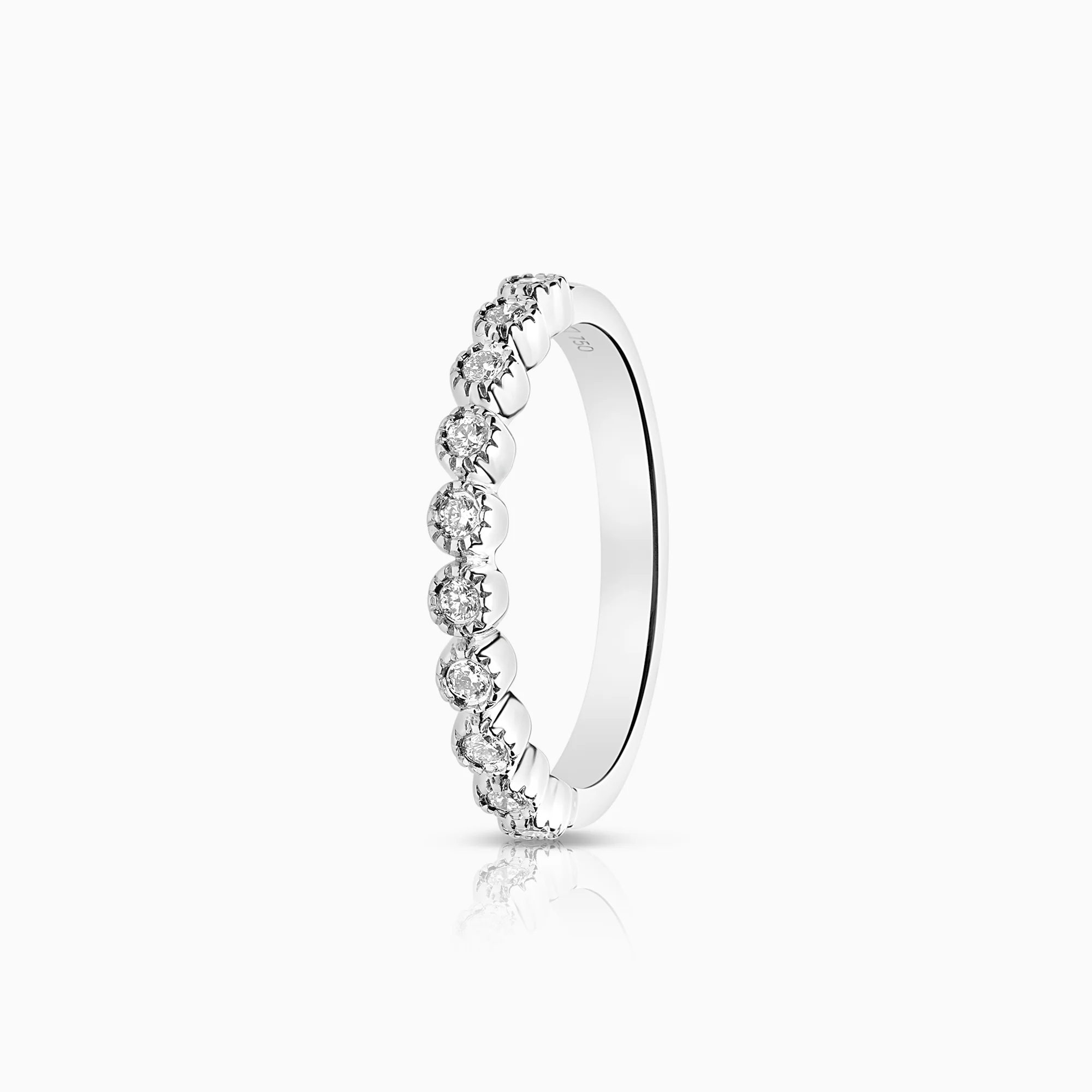 Eternity Ring 0.14ct 18K White Gold