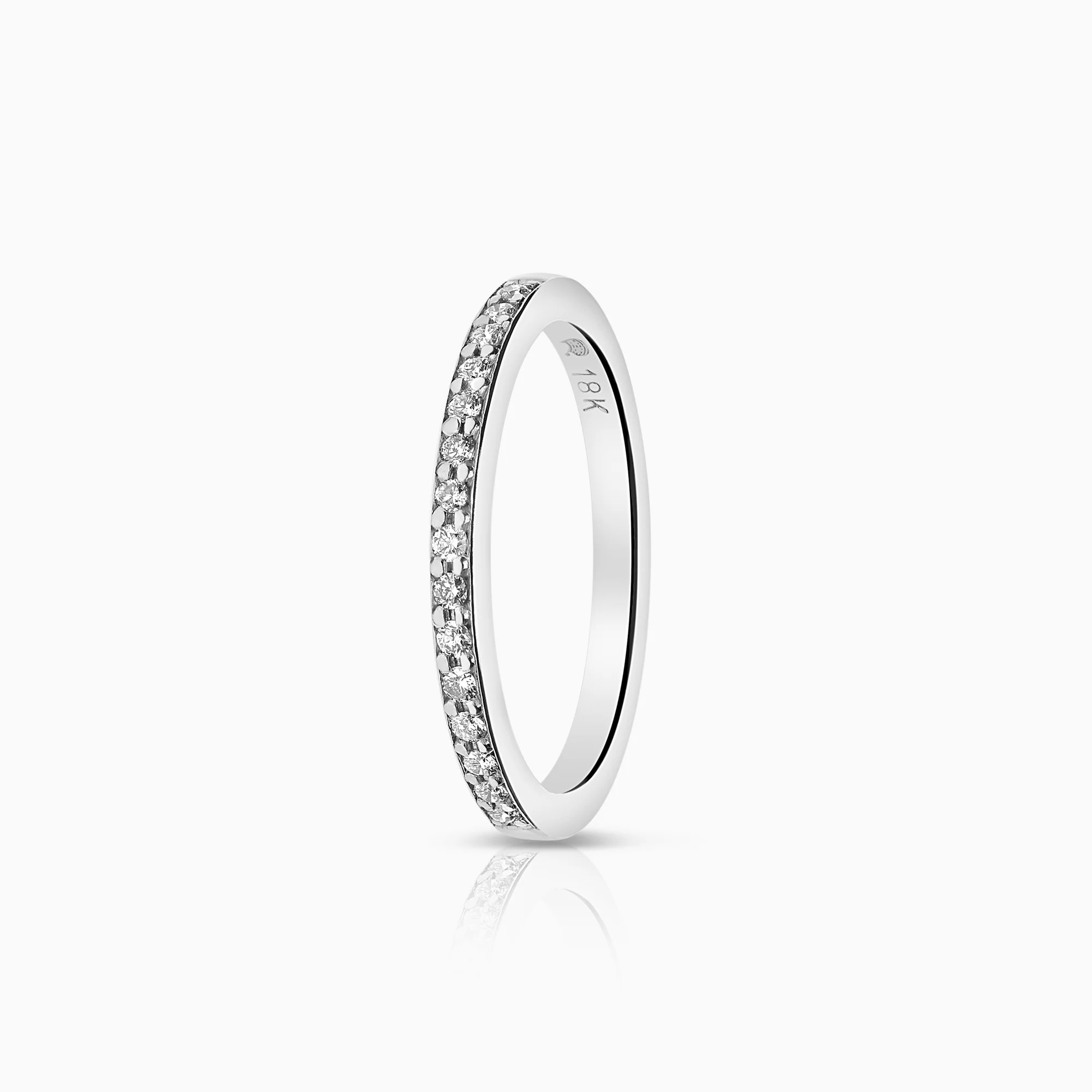 Eternity Ring 0.15ct 18K white gold