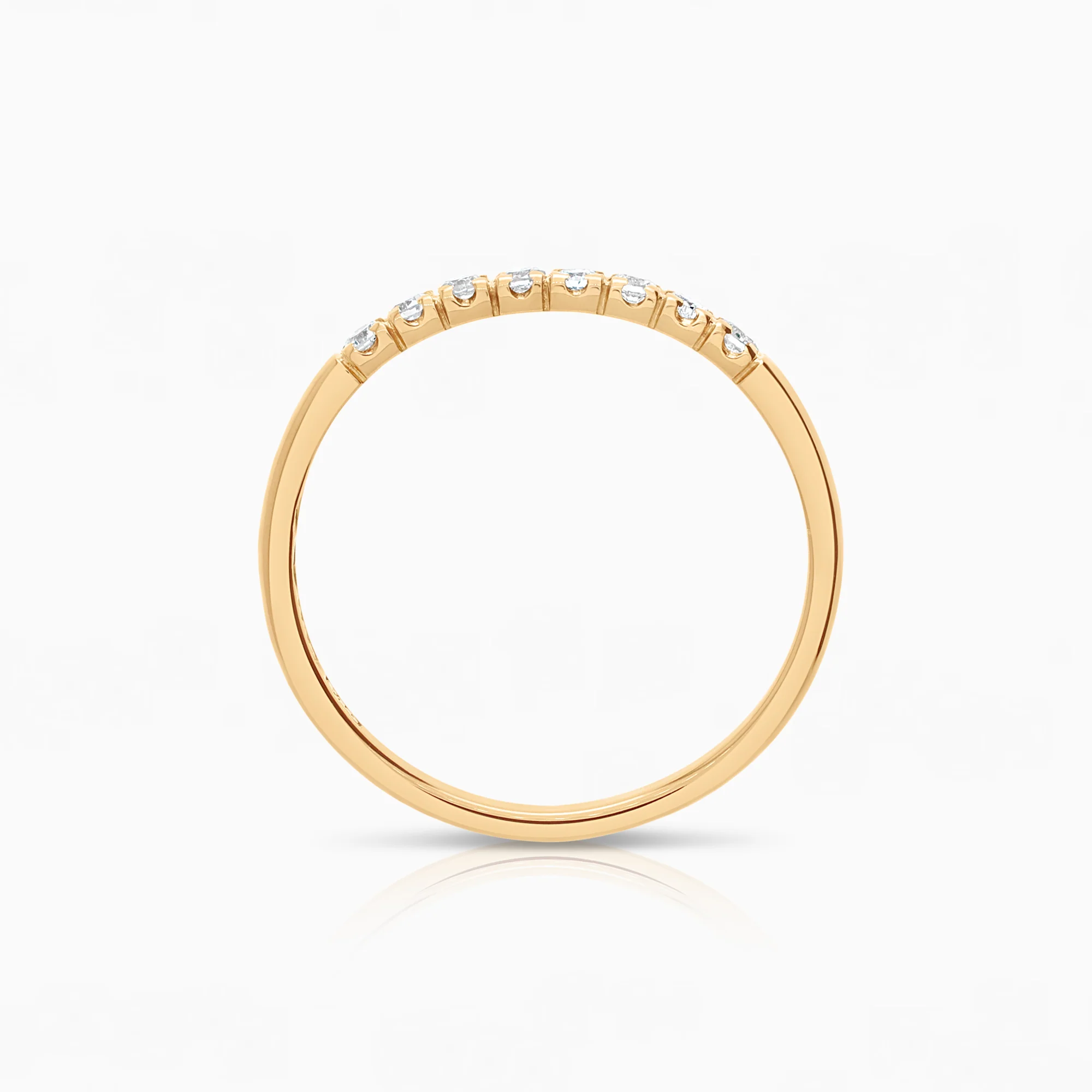 Eternity Ring 0.16ct 18K gold - Image 2