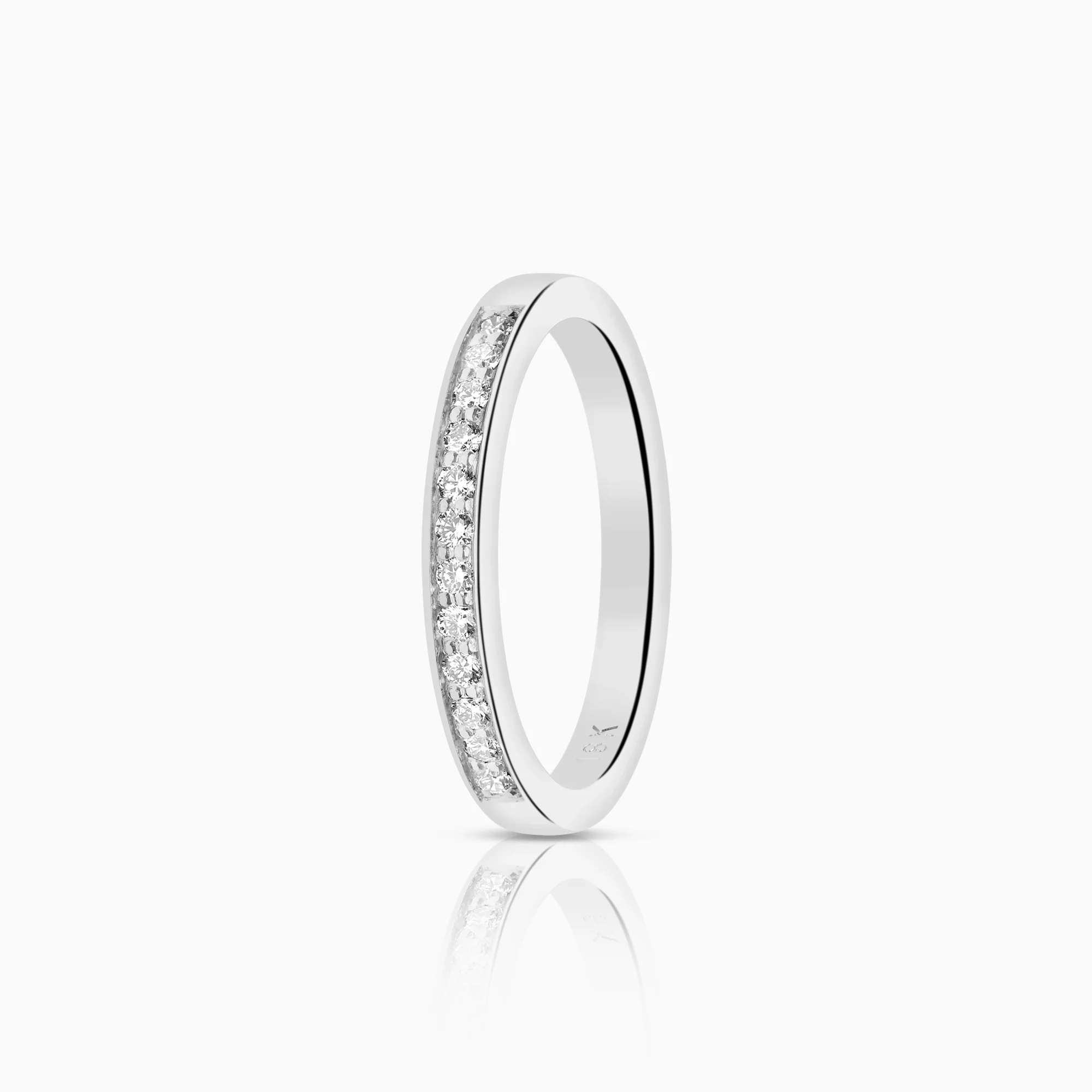 Eternity ring 0.18ct 18K white gold