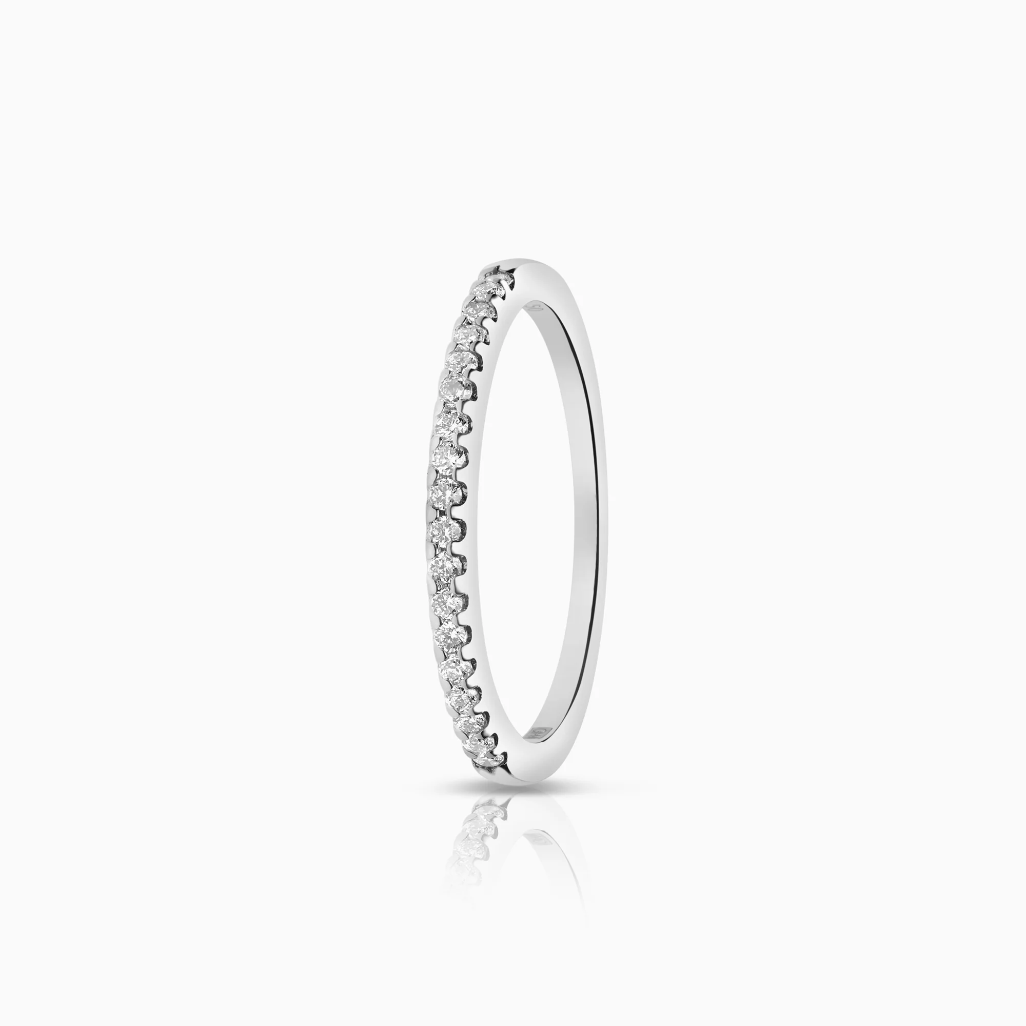 Eternity ring 0.18ct 18K white gold
