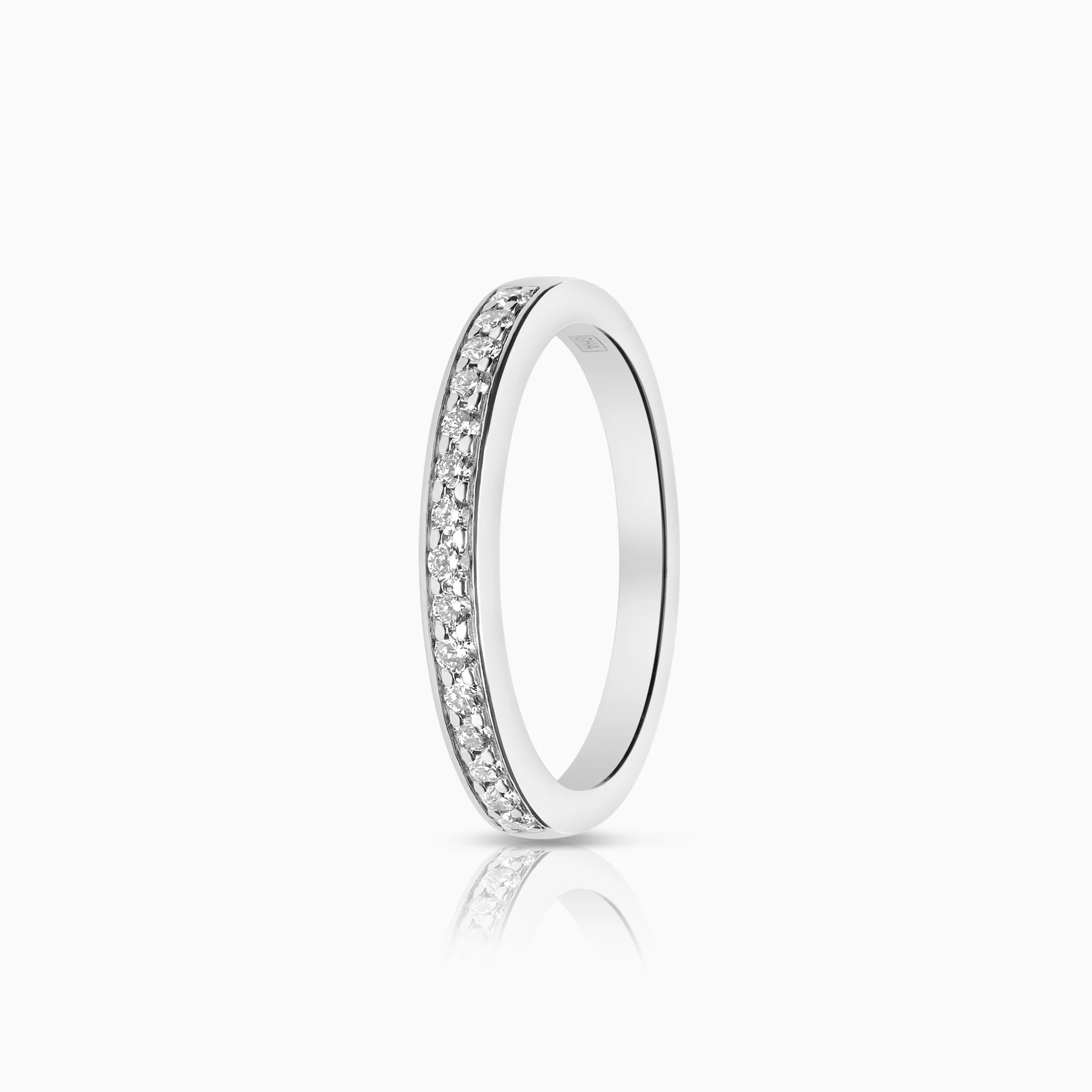 Eternity Ring 0.19ct 18K white gold