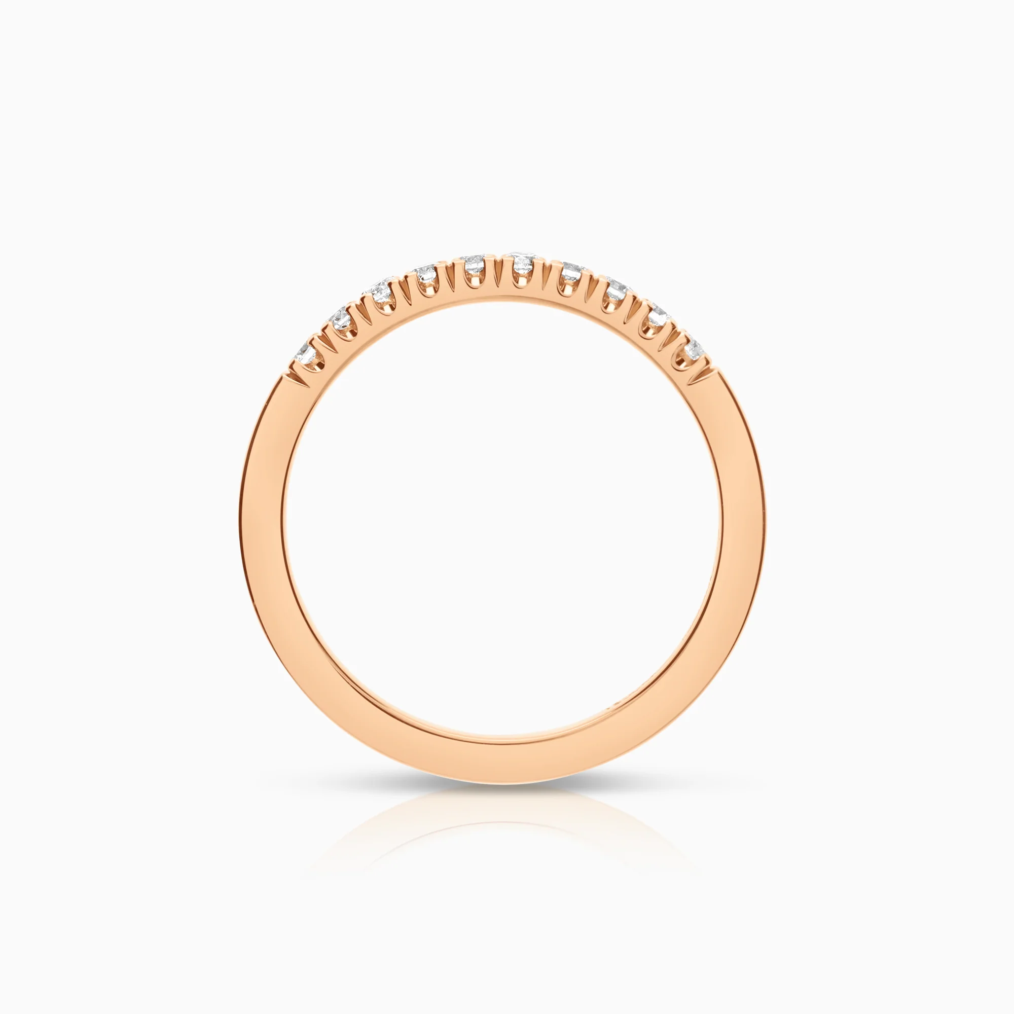 Eternity Ring 0.20ct 18K rose gold - Image 2