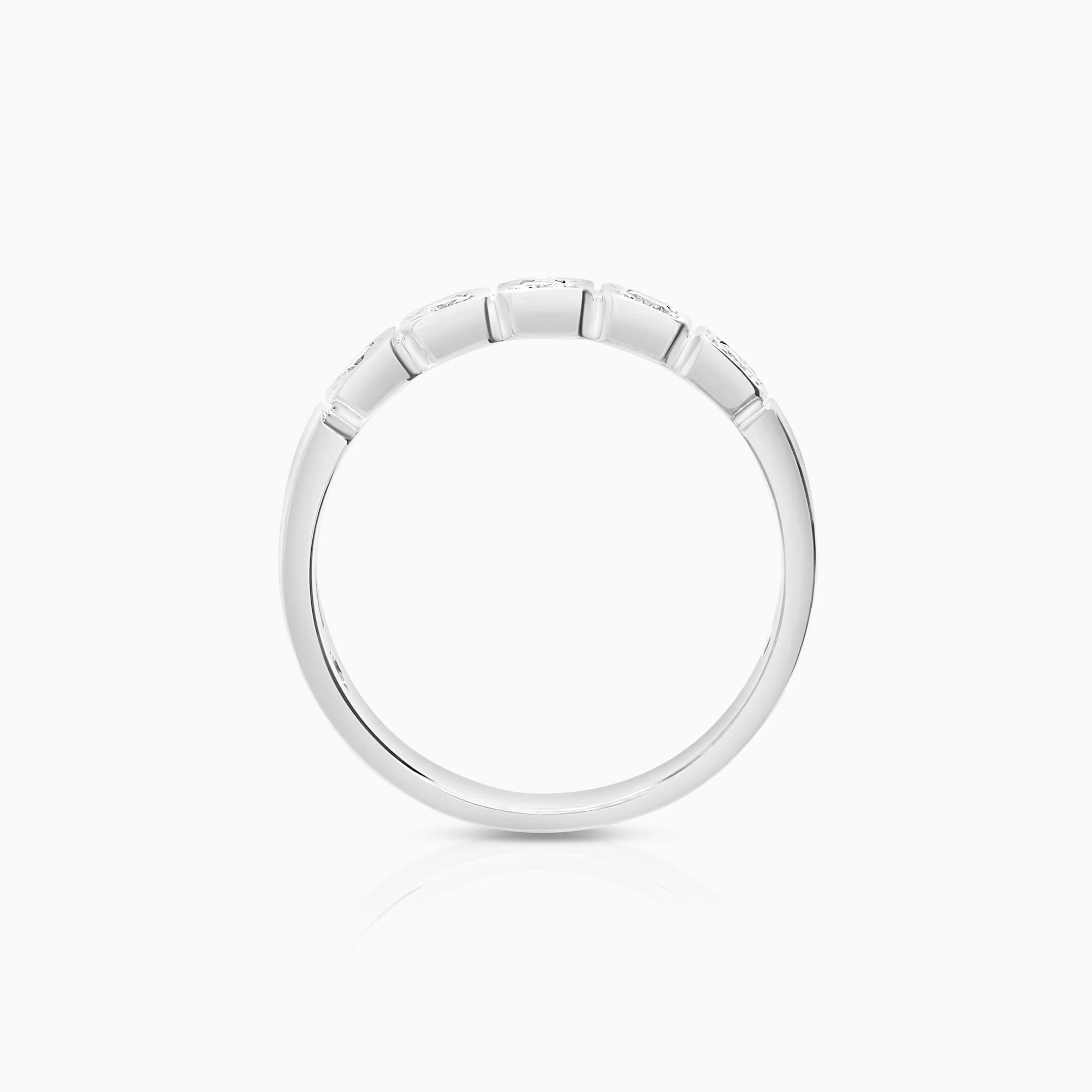 Eternity Ring 0.20ct 18K white gold - Image 2
