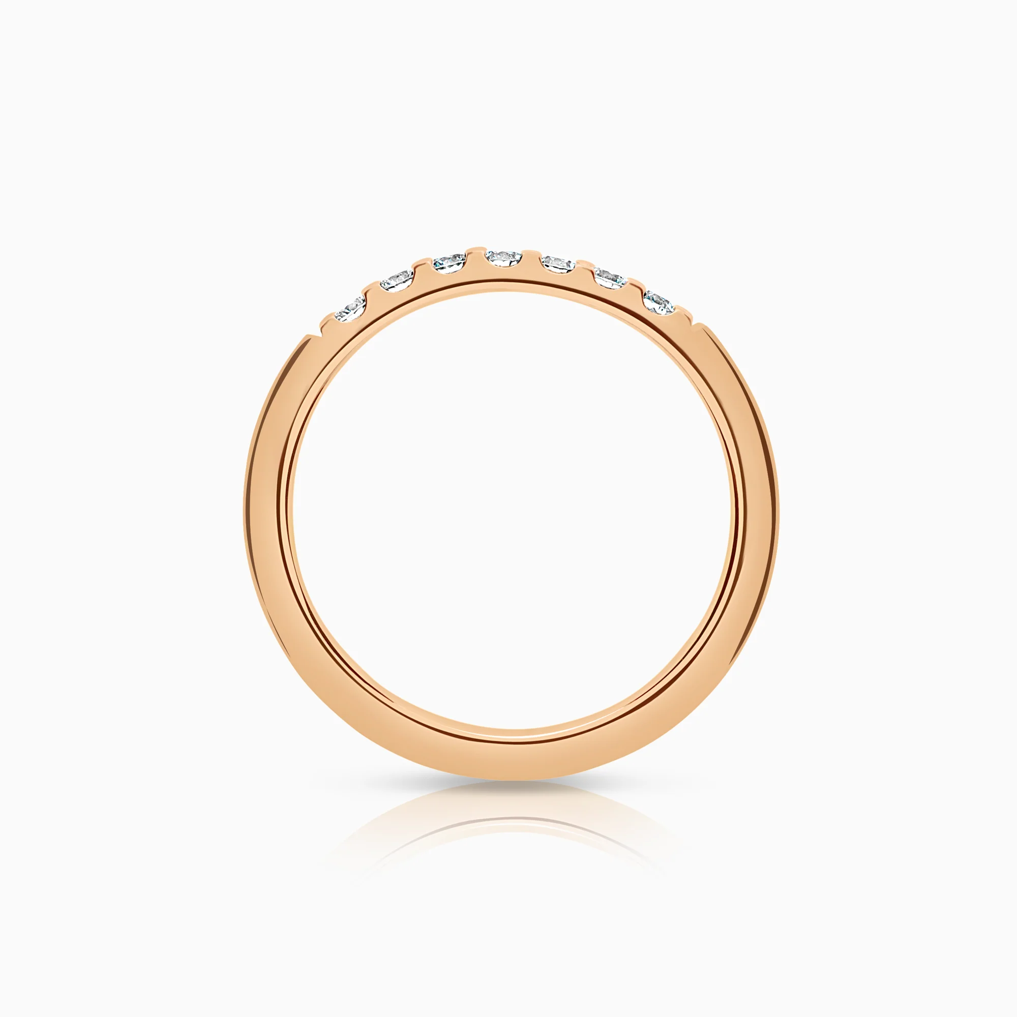 Eternity Ring 0.21ct 18K rose gold - Image 2