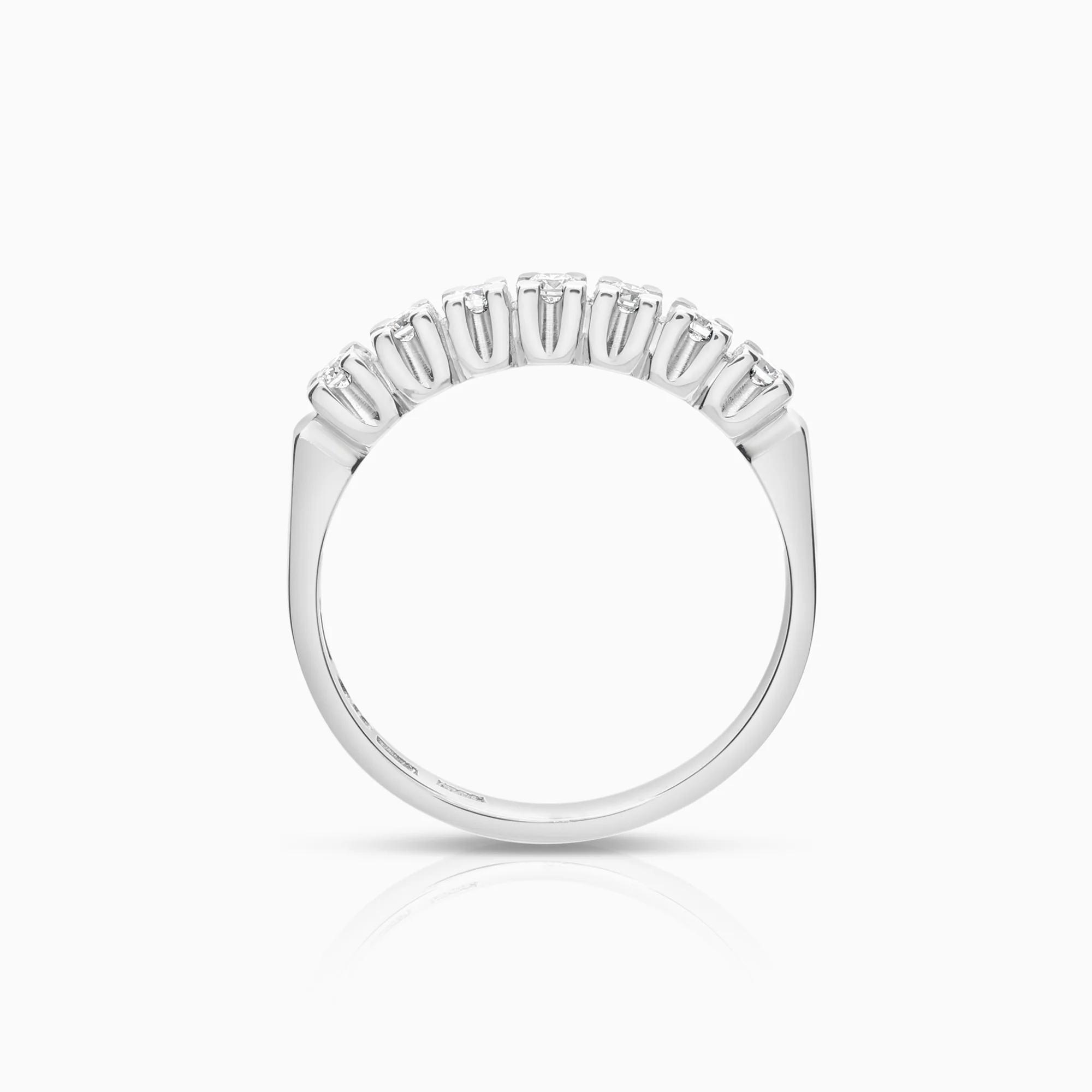 Eternity Ring 0.21ct 18K white gold - Image 2