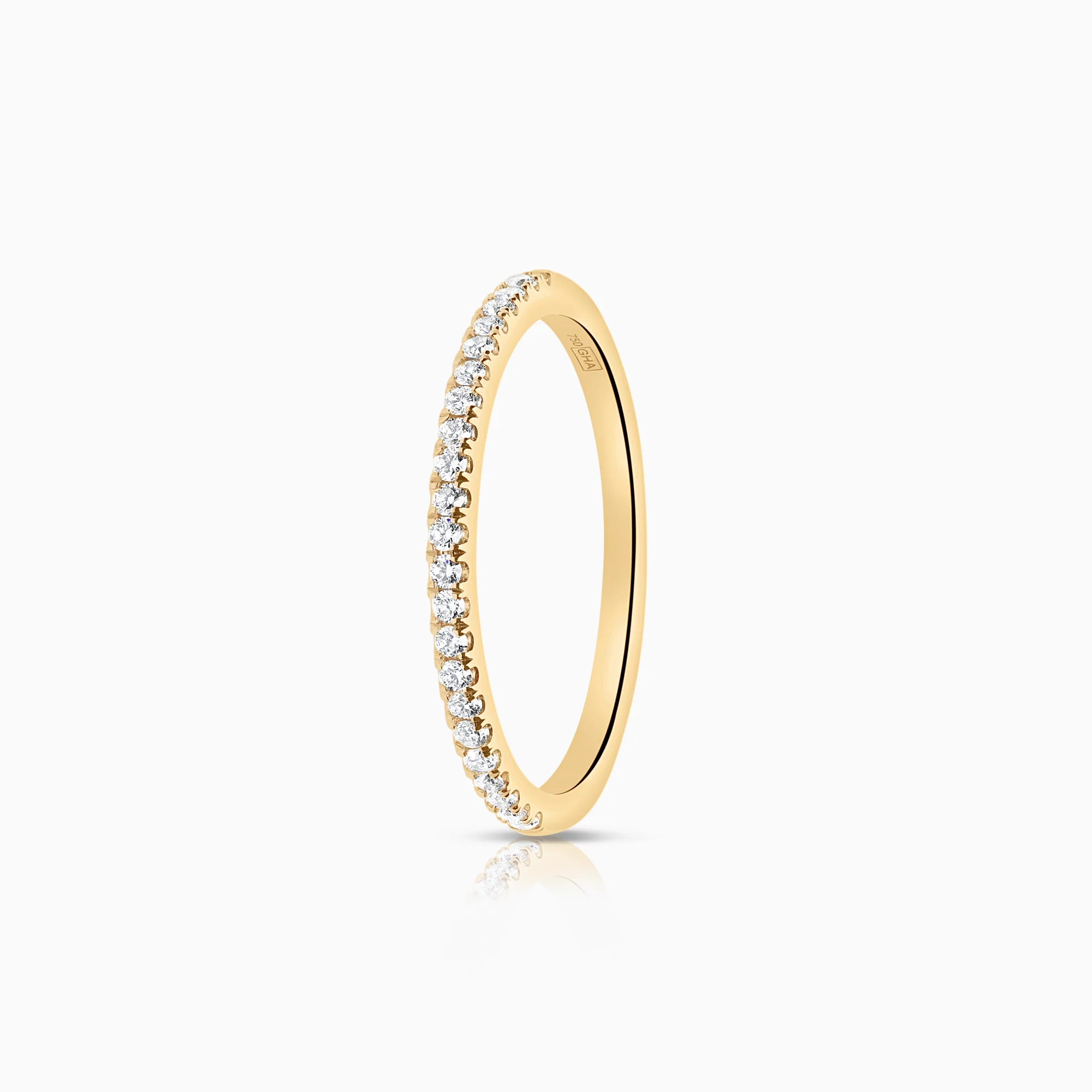 Eternity ring 0.23ct 18K gold