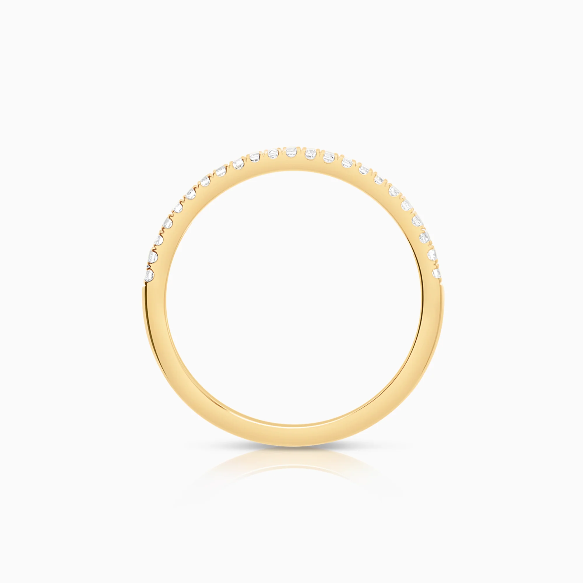 Eternity ring 0.23ct 18K gold - Image 2