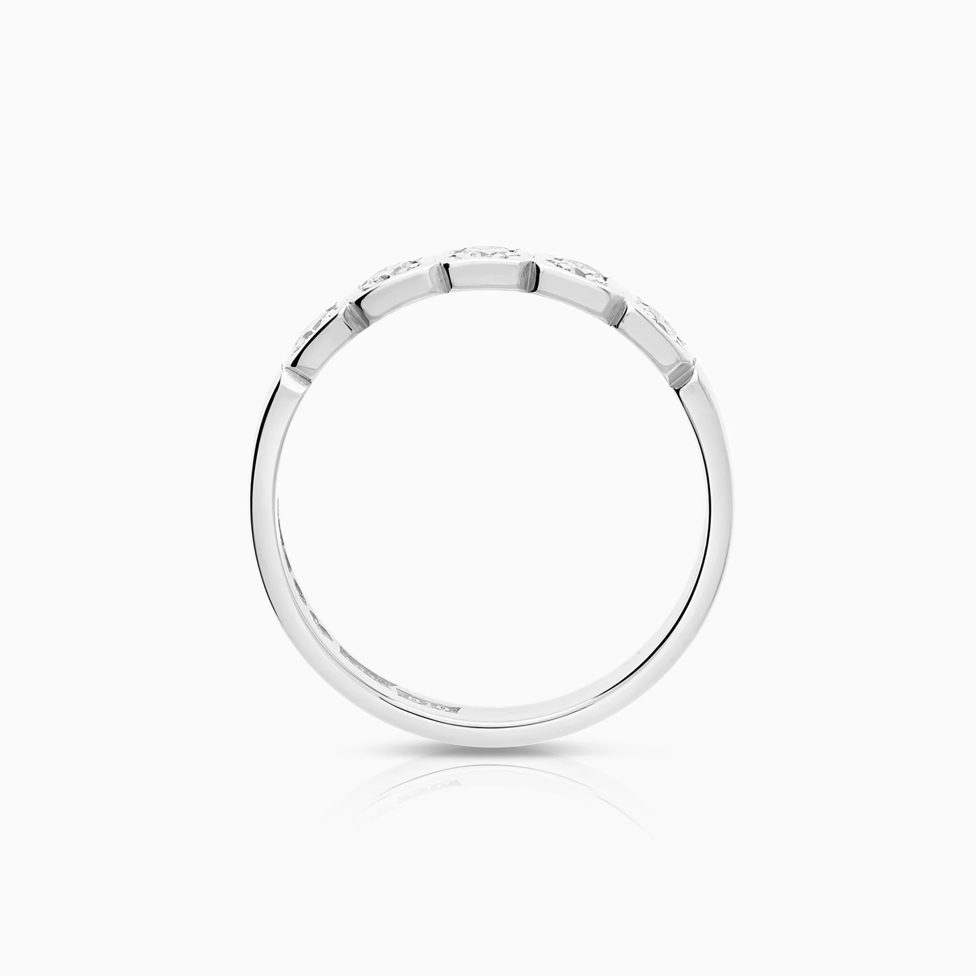 Eternity ring 0.25ct 18K white gold - Image 2