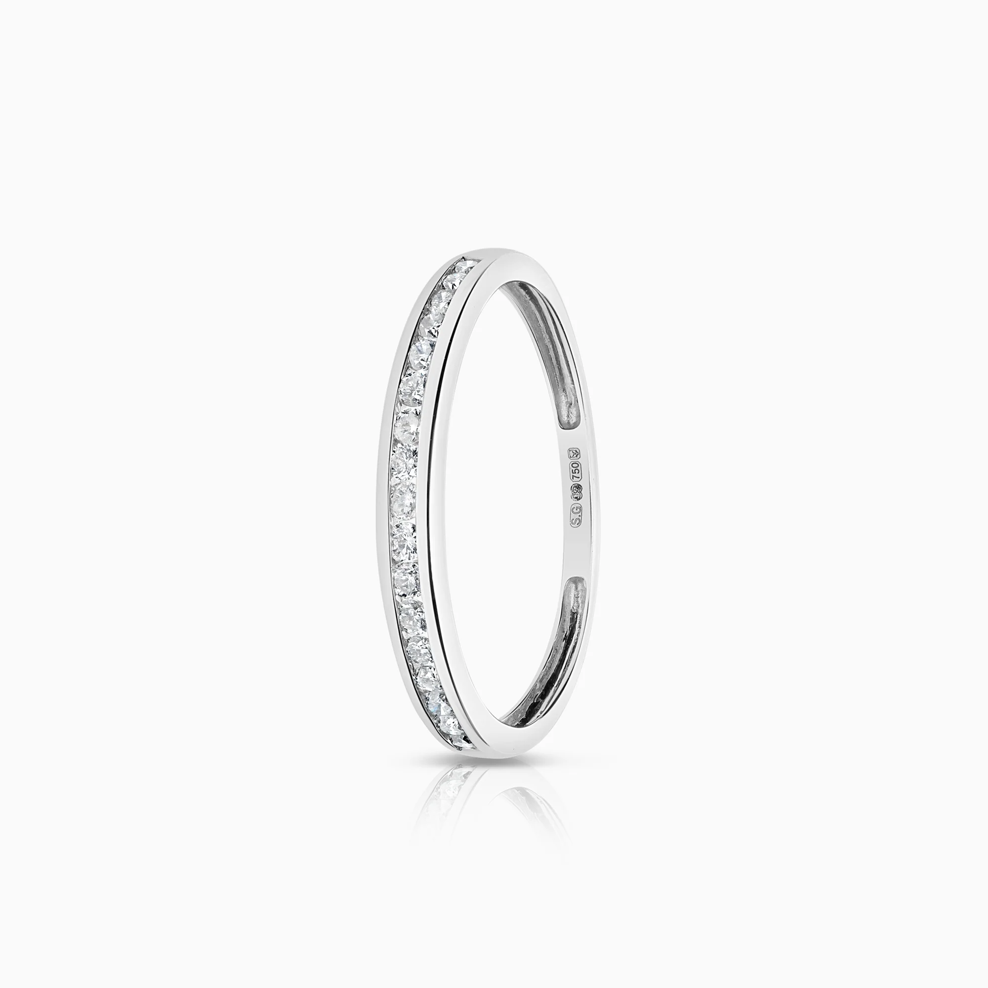 Eternity ring 0.25ct 18K white gold