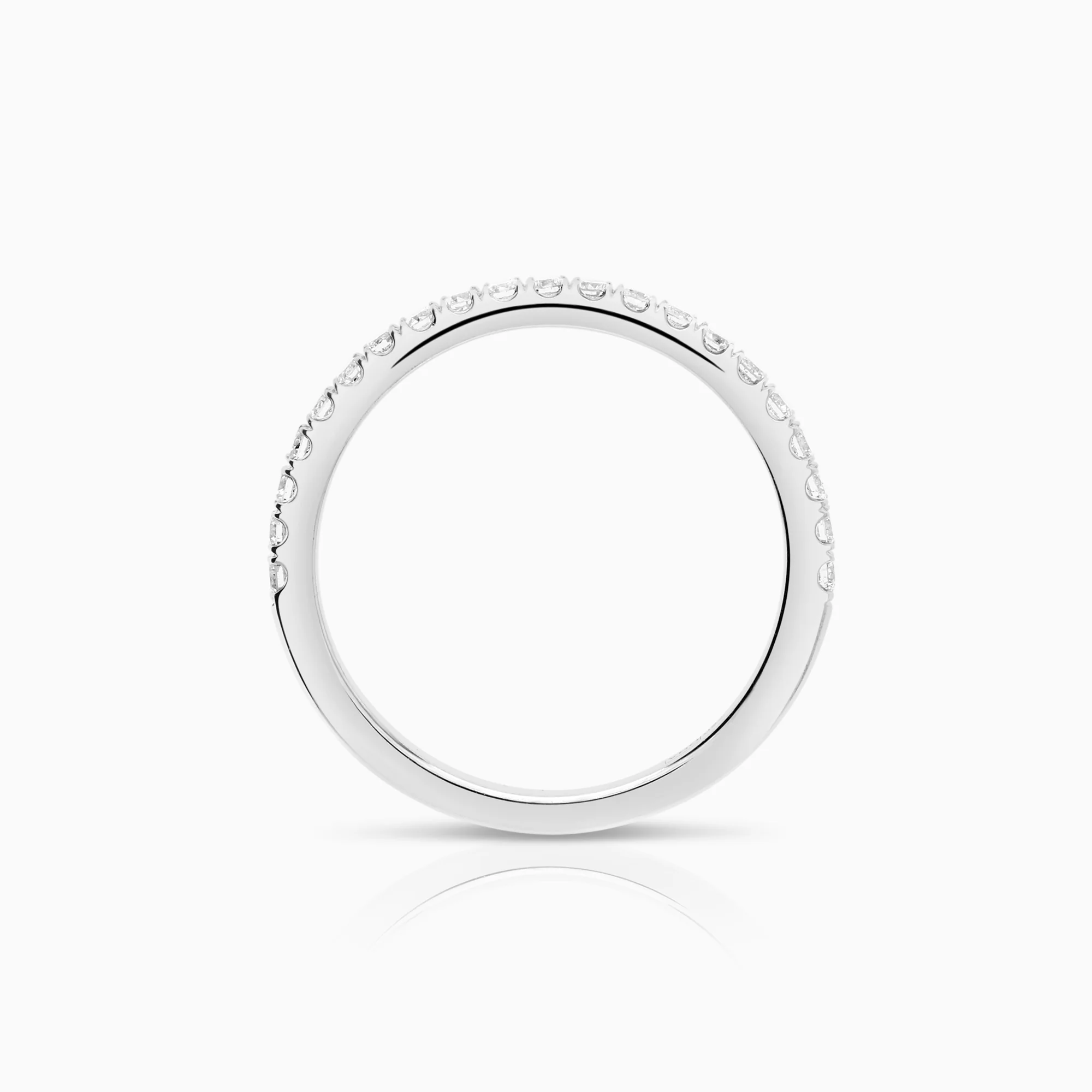 Eternity ring 0.25ct 18K white gold - Image 2