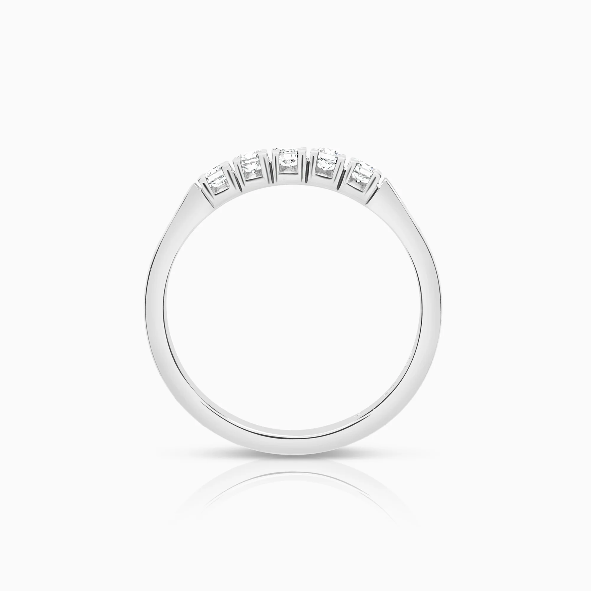 Eternity ring 0.25ct 18K white gold - Image 2