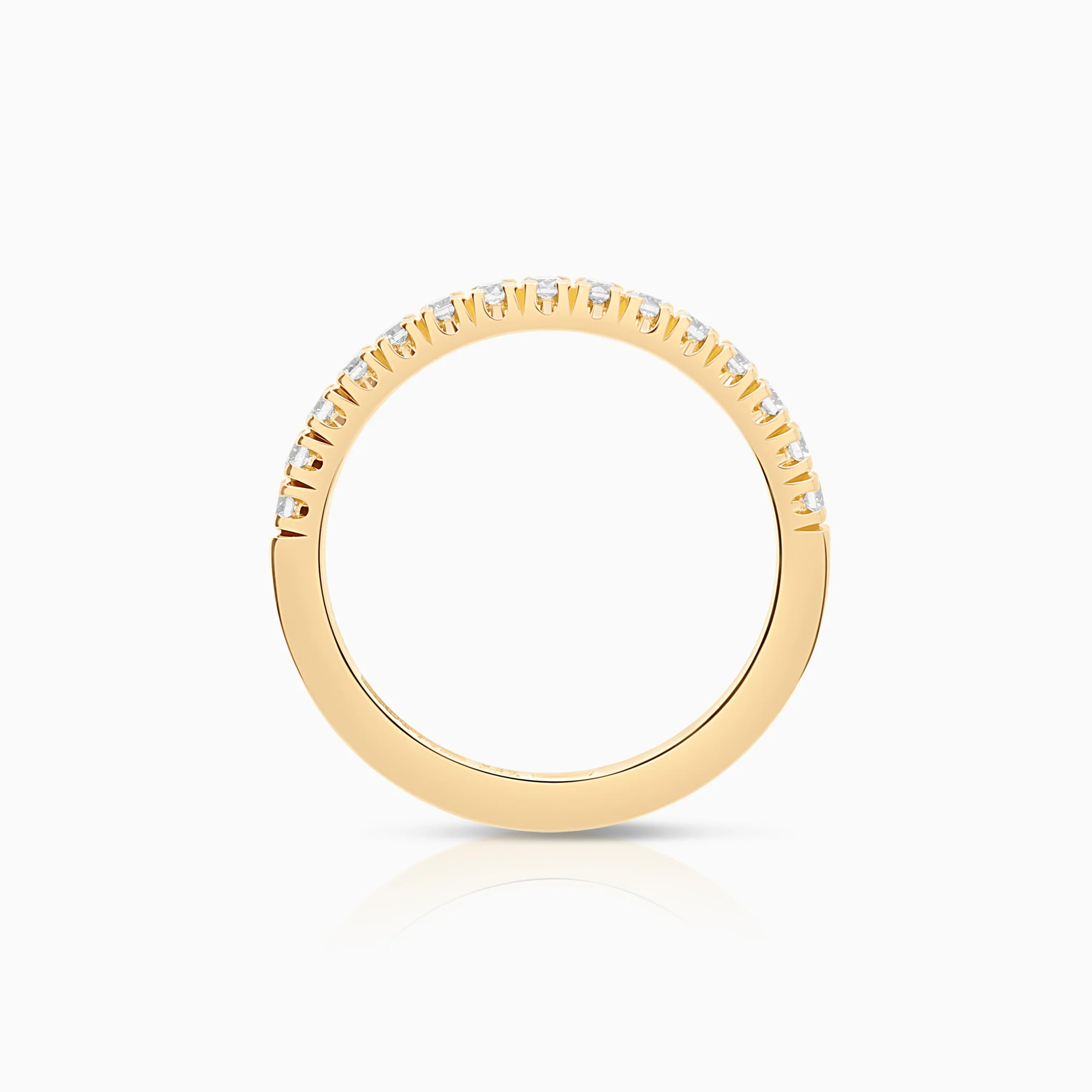 Eternity ring 0.30ct 18K gold - Image 2