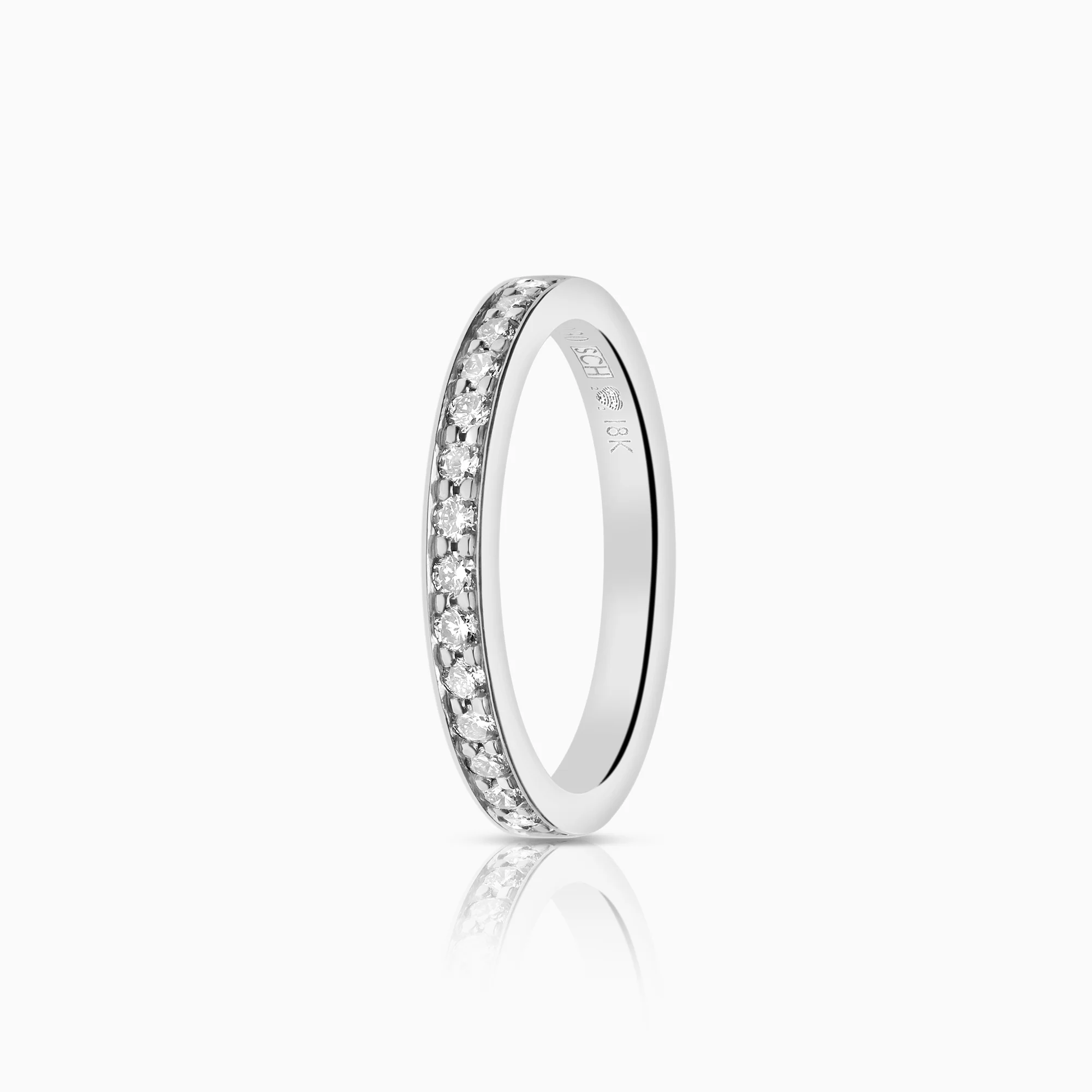 Eternity Ring 0.30ct 18K white gold