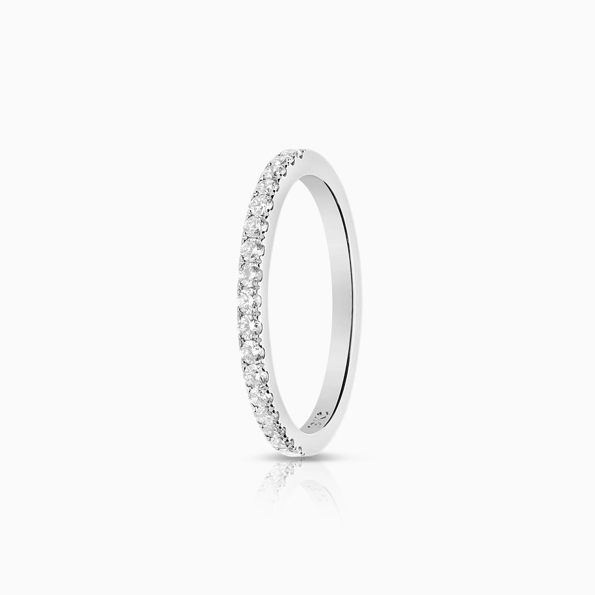 Eternity Ring 0.31ct 18K white gold