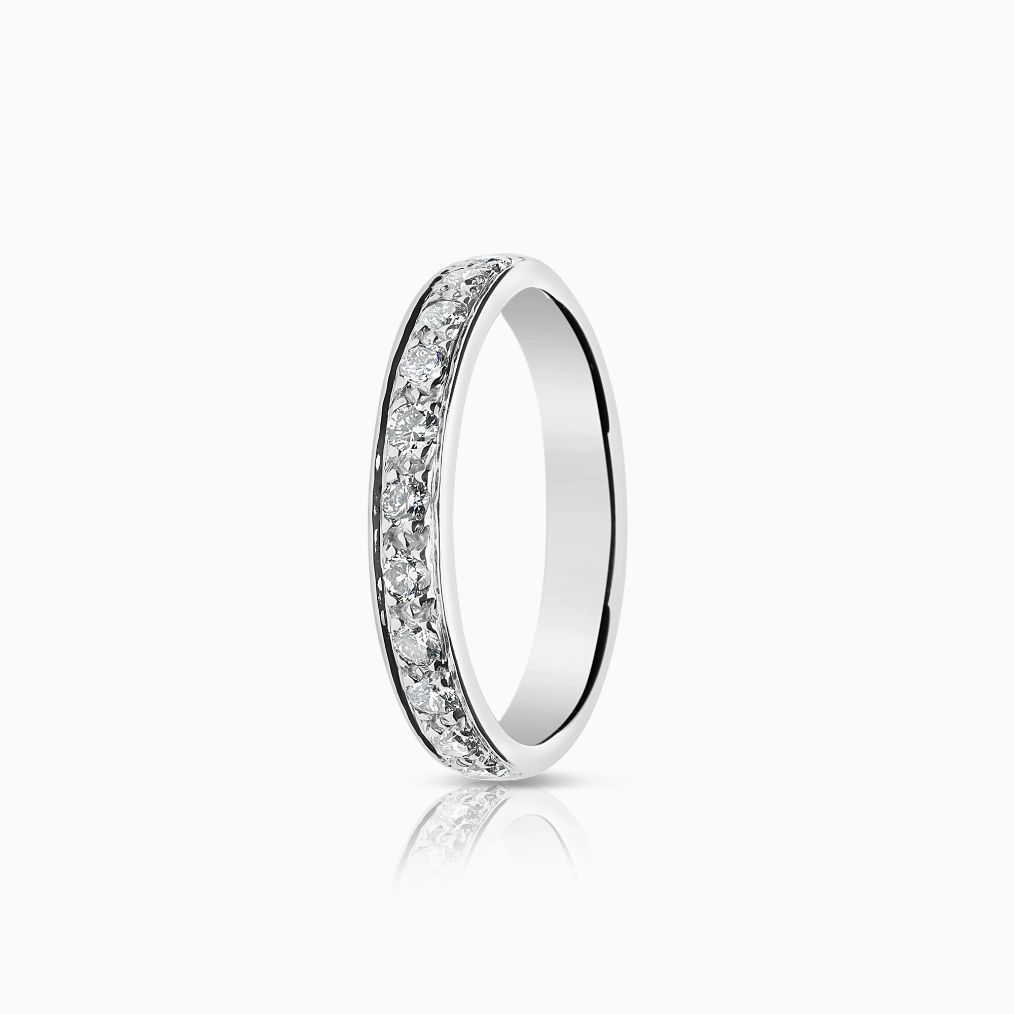 Eternity Ring 0.33ct 18K white gold
