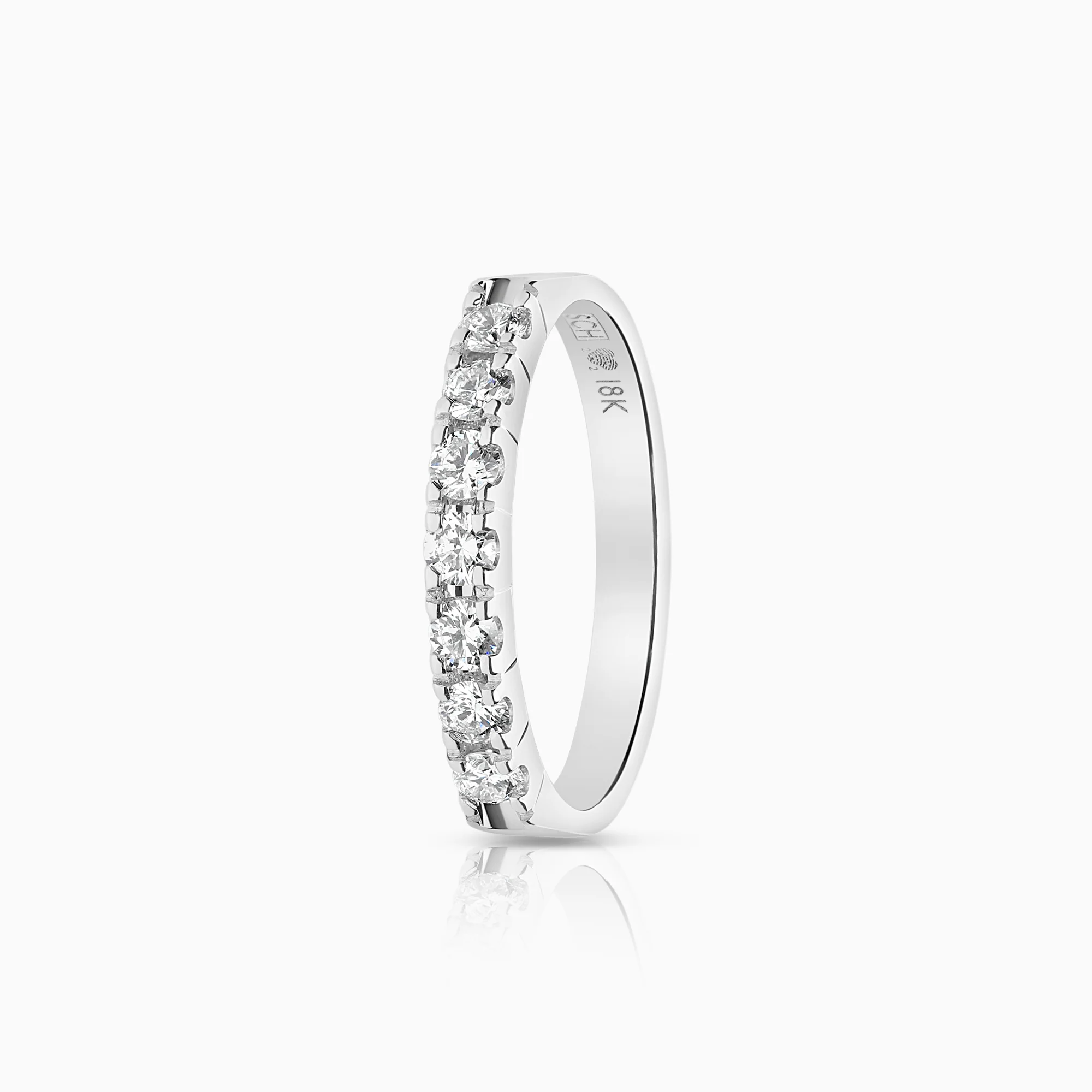 Eternity Ring 0.35ct 18K white gold