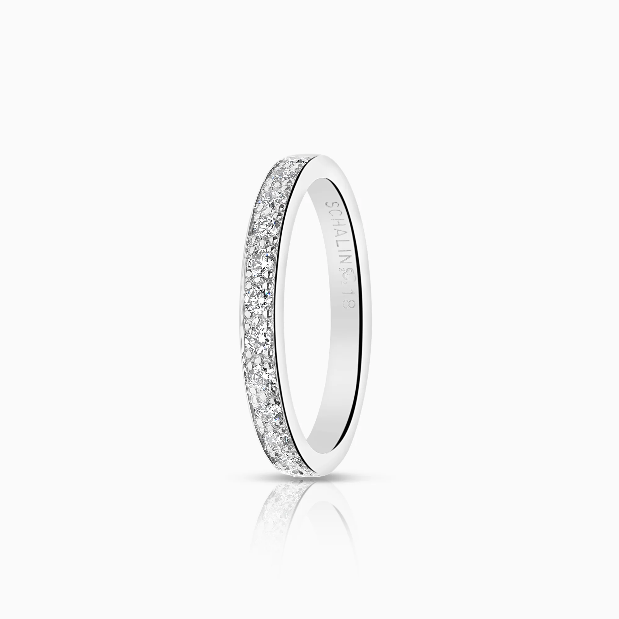 Eternity Ring 0.36ct 18K white gold