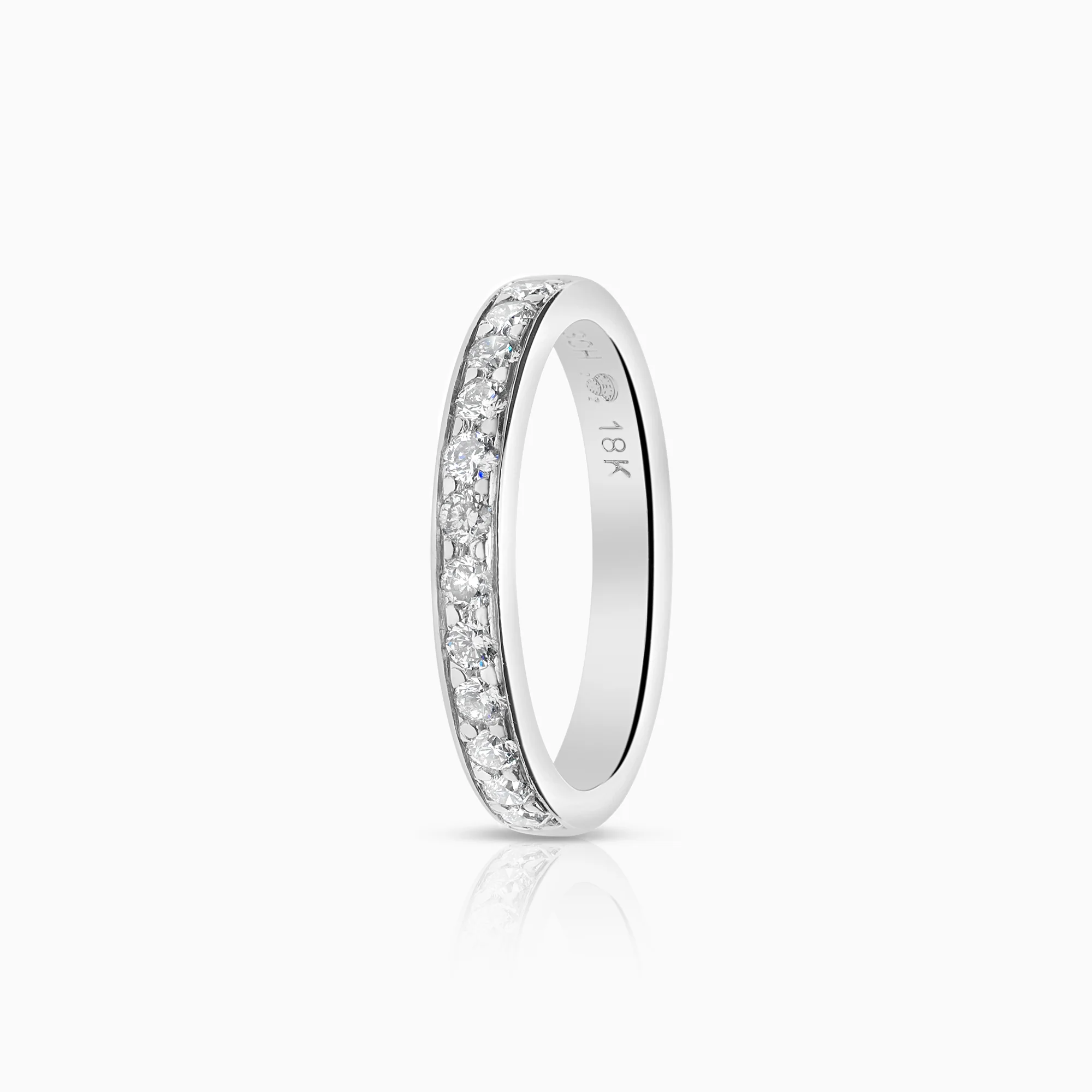 Eternity Ring 0.36ct 18K white gold