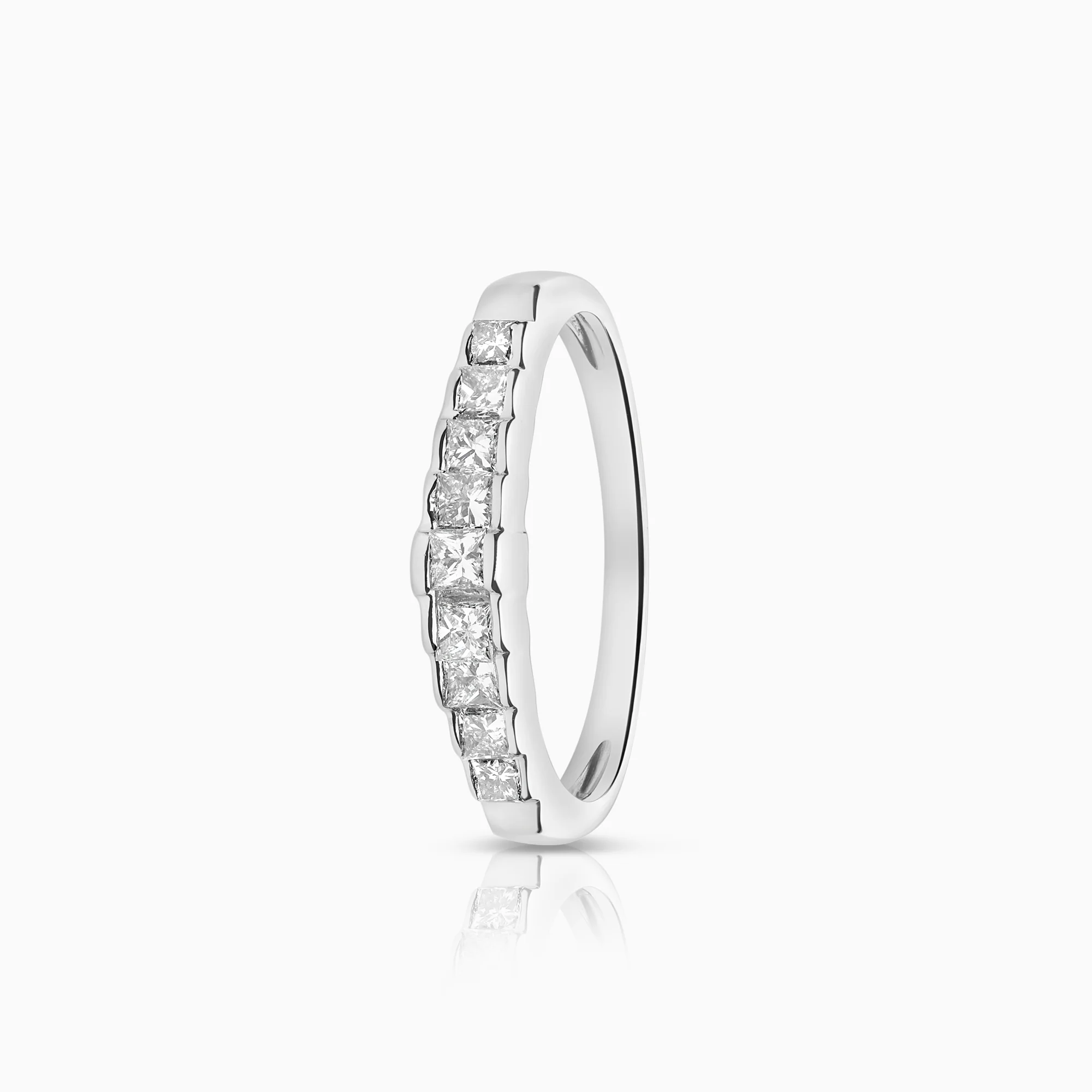 Eternity Ring 0.39ct 18K white gold