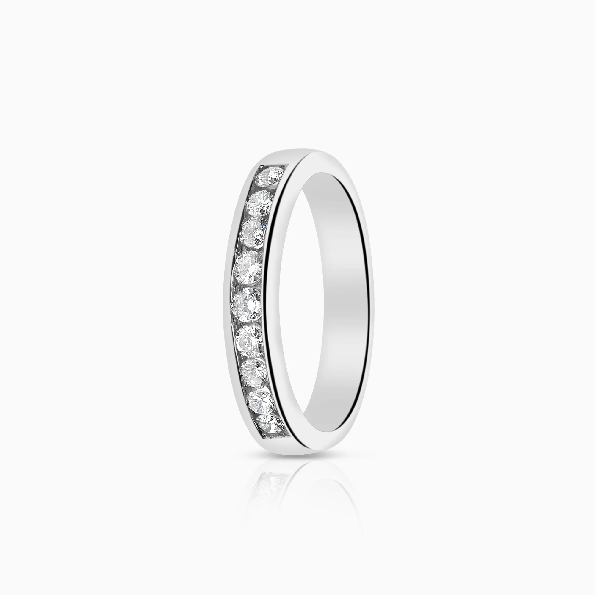 Eternity Ring 0.40ct 18K white gold