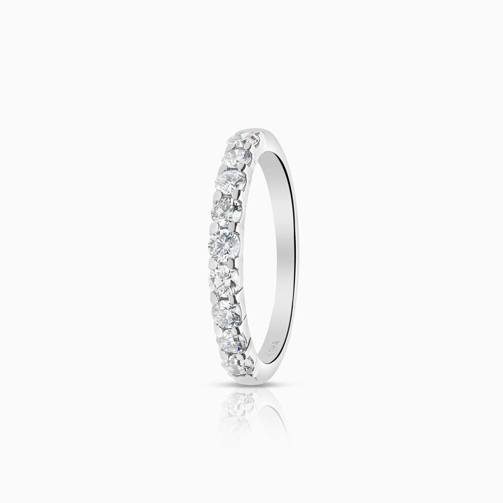 Eternity ring 0.45ct 18K white gold