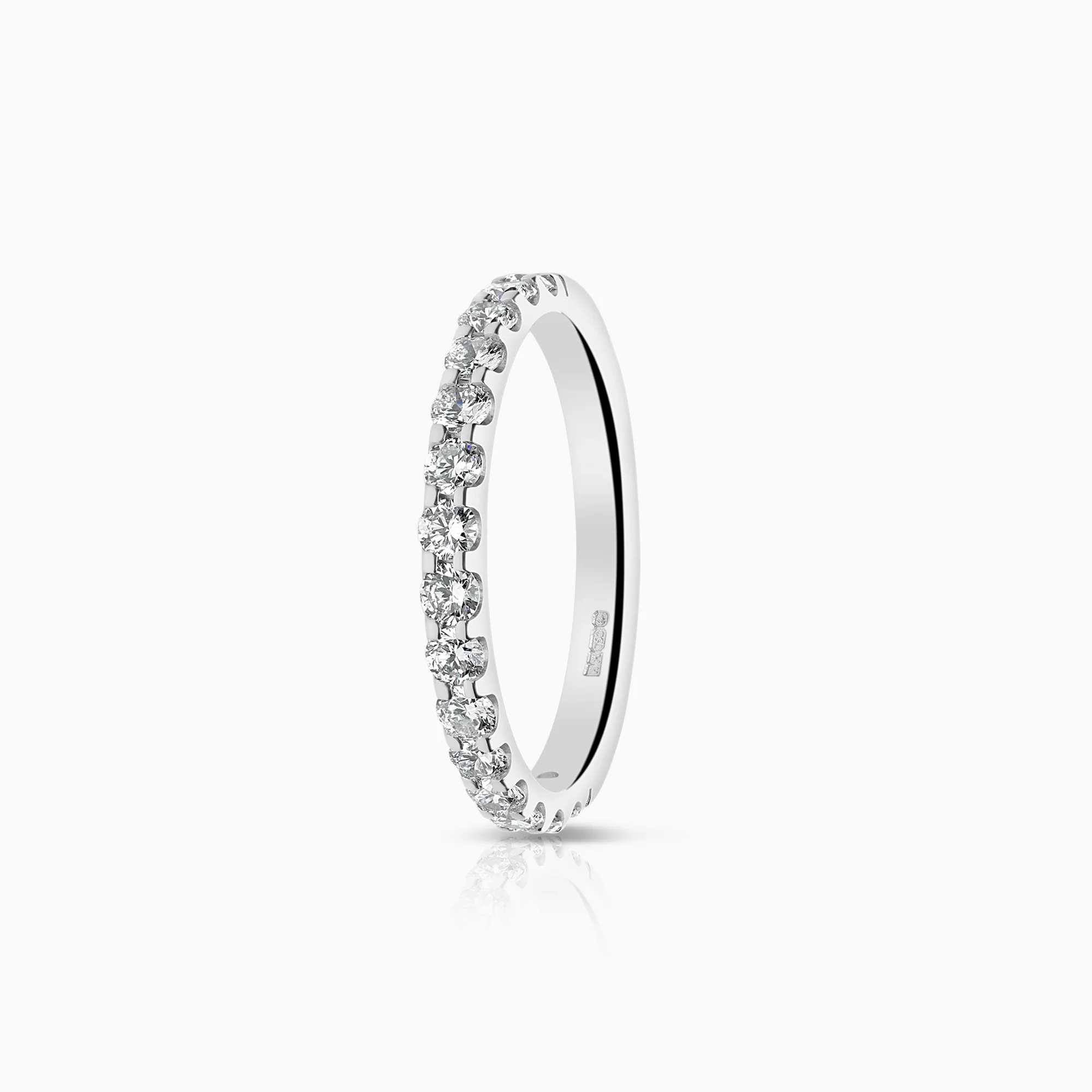 Eternity ring 0.45ct 18K white gold