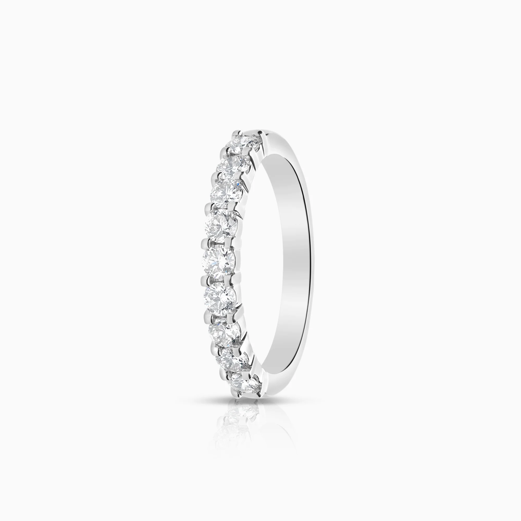 Eternity ring 0.45ct 18K white gold