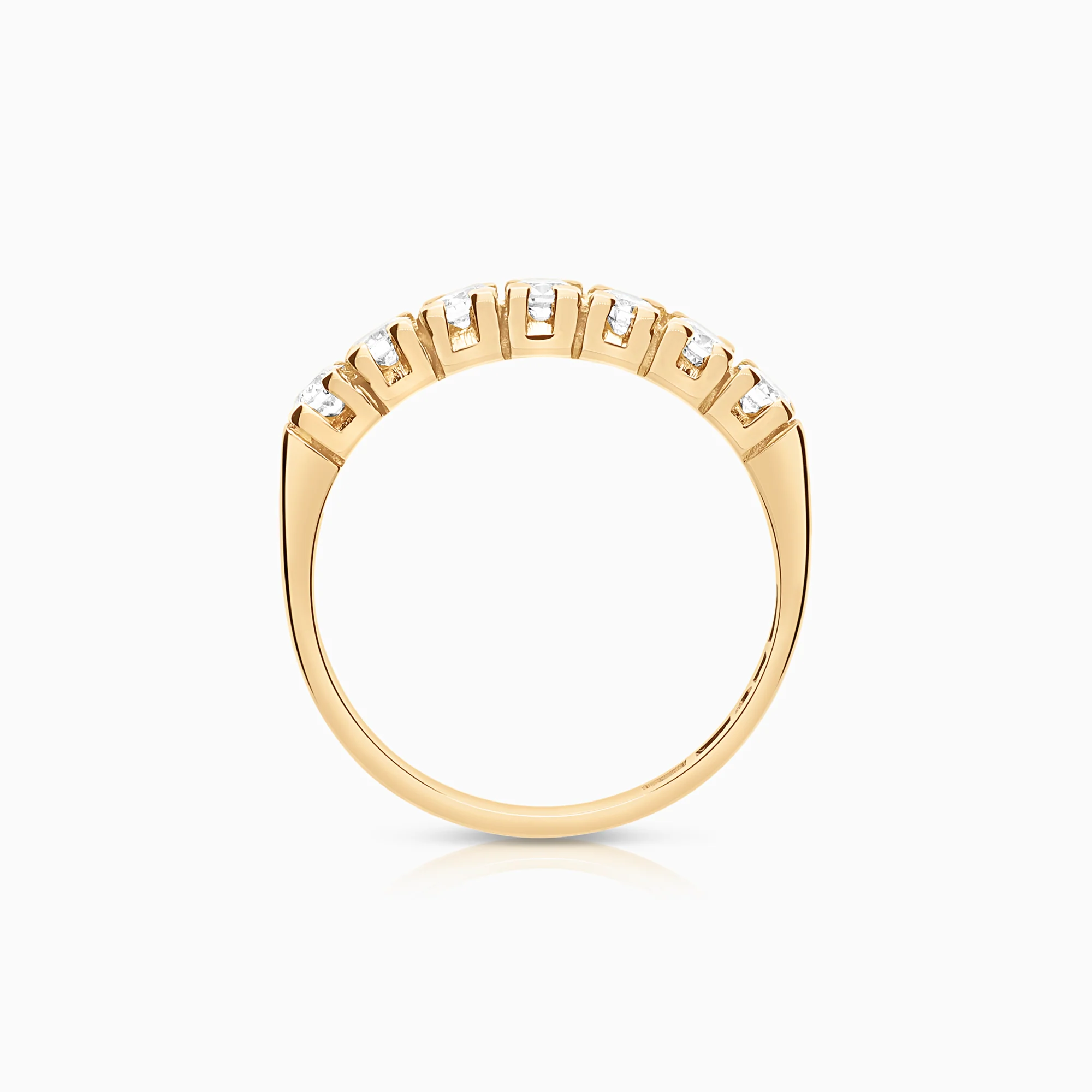 Eternity ring 0.49ct 18K gold - Image 2