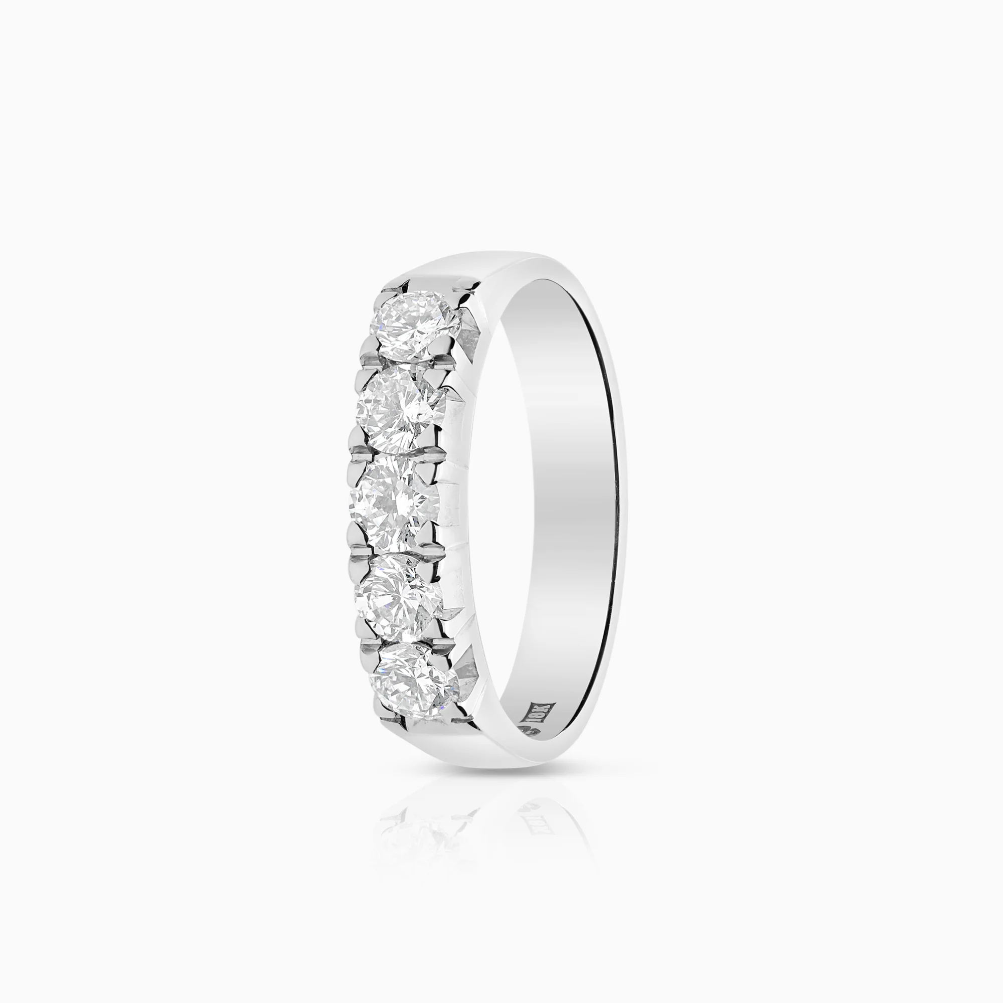 Eternity Ring 0.80ct 18K white gold