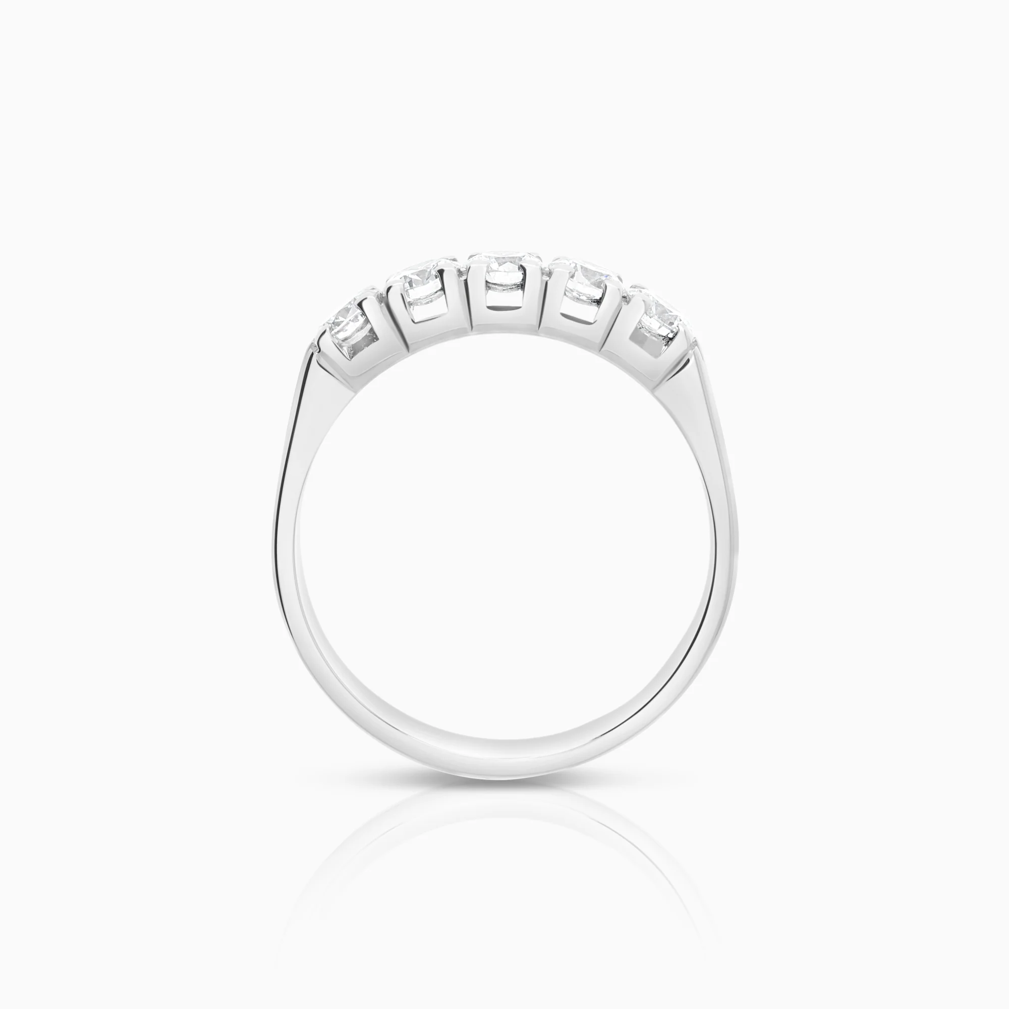 Eternity Ring 0.80ct 18K white gold - Image 2