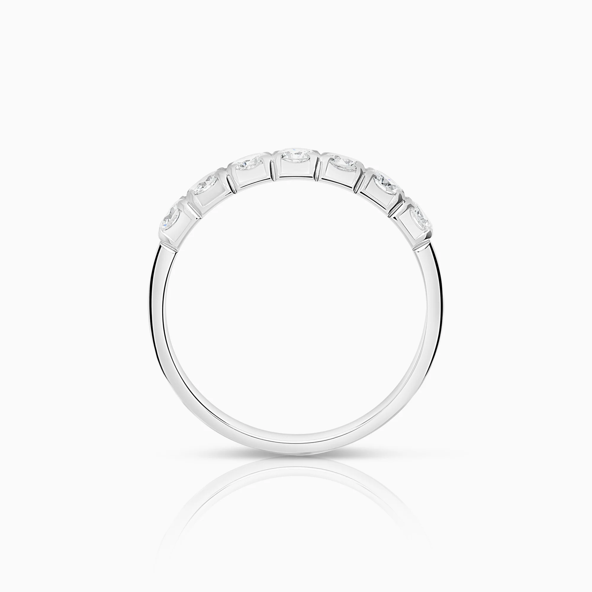 Eternity Ring 0.81ct 18K white gold - Image 2