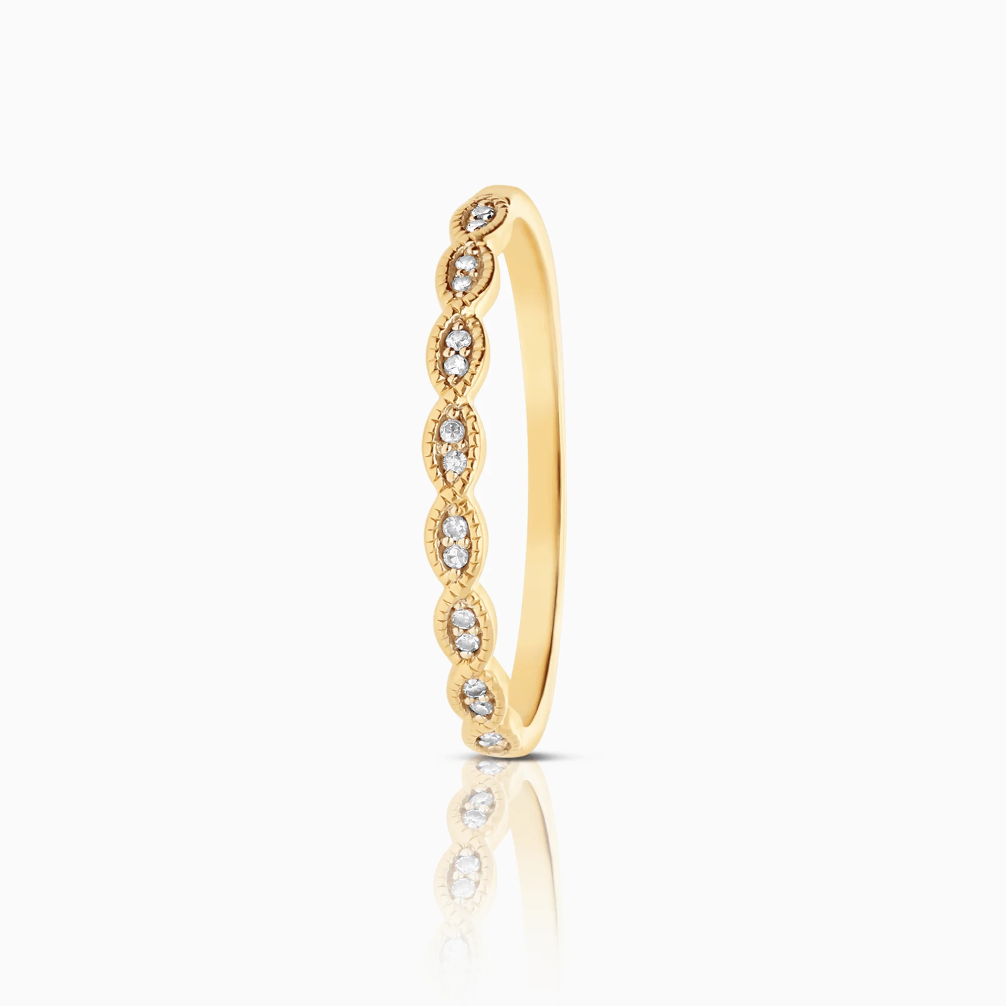 Eternity Ring 0.05ct 18K gold