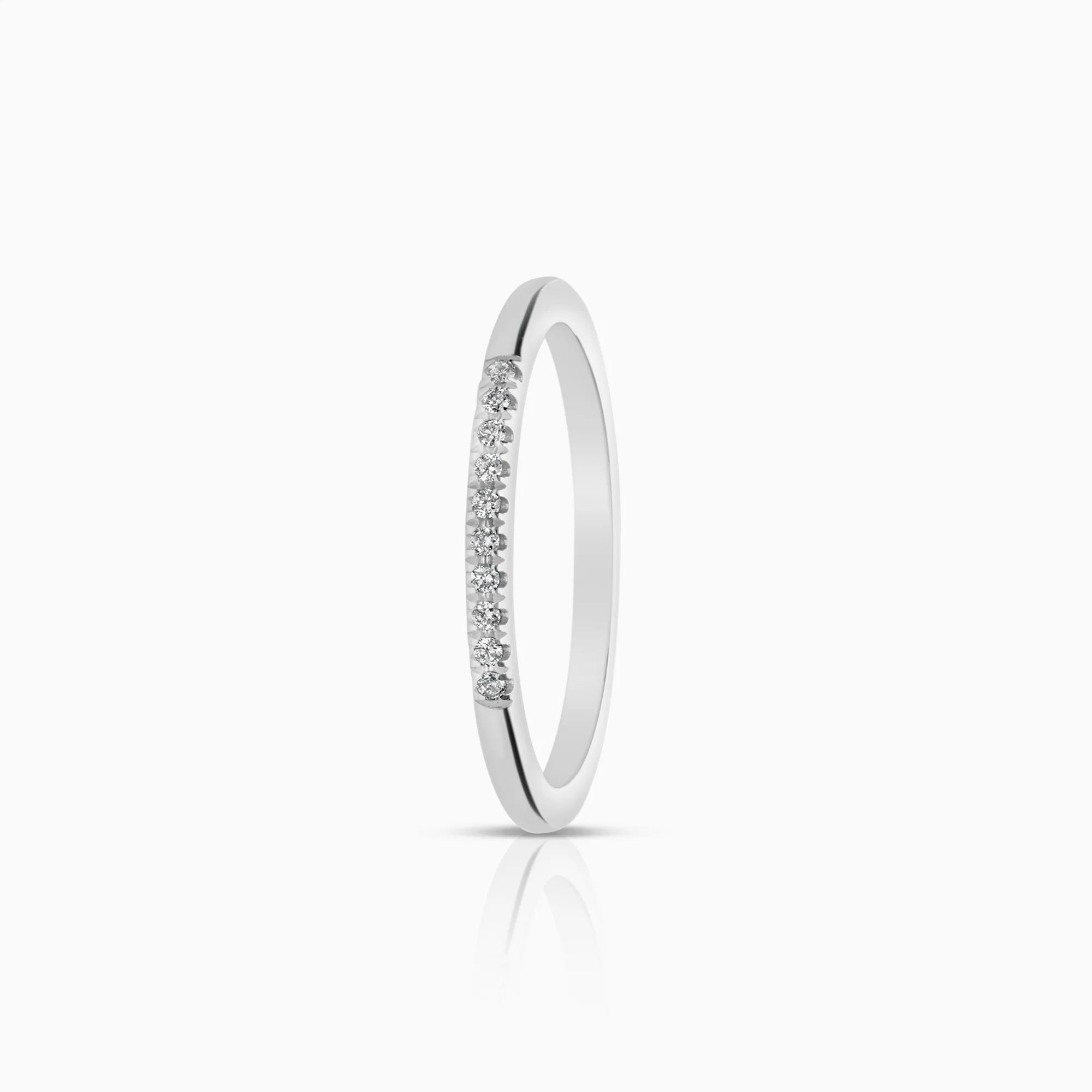 Eternity Ring 0.05ct 18K white gold