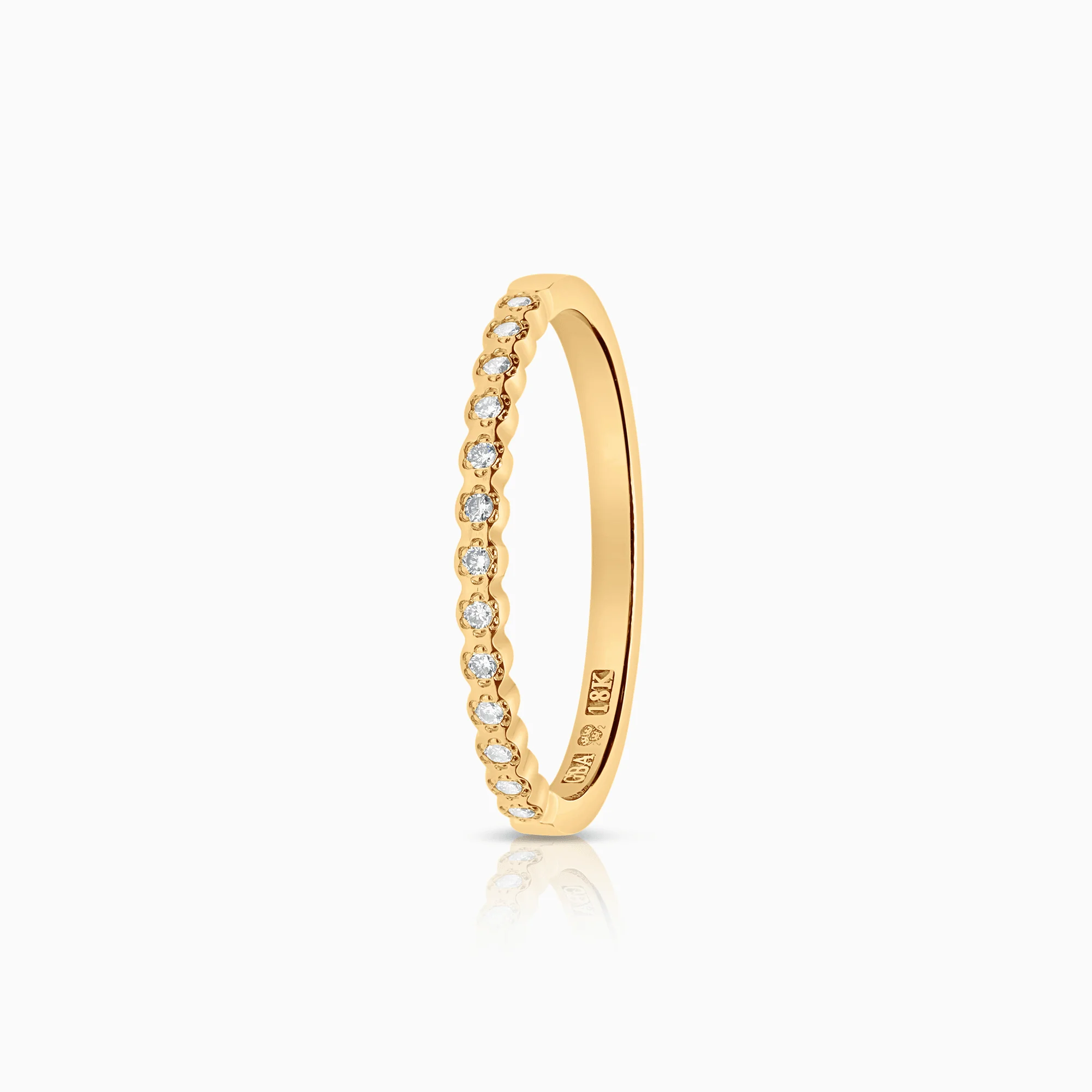 Eternity Ring 0.11ct 18K gold