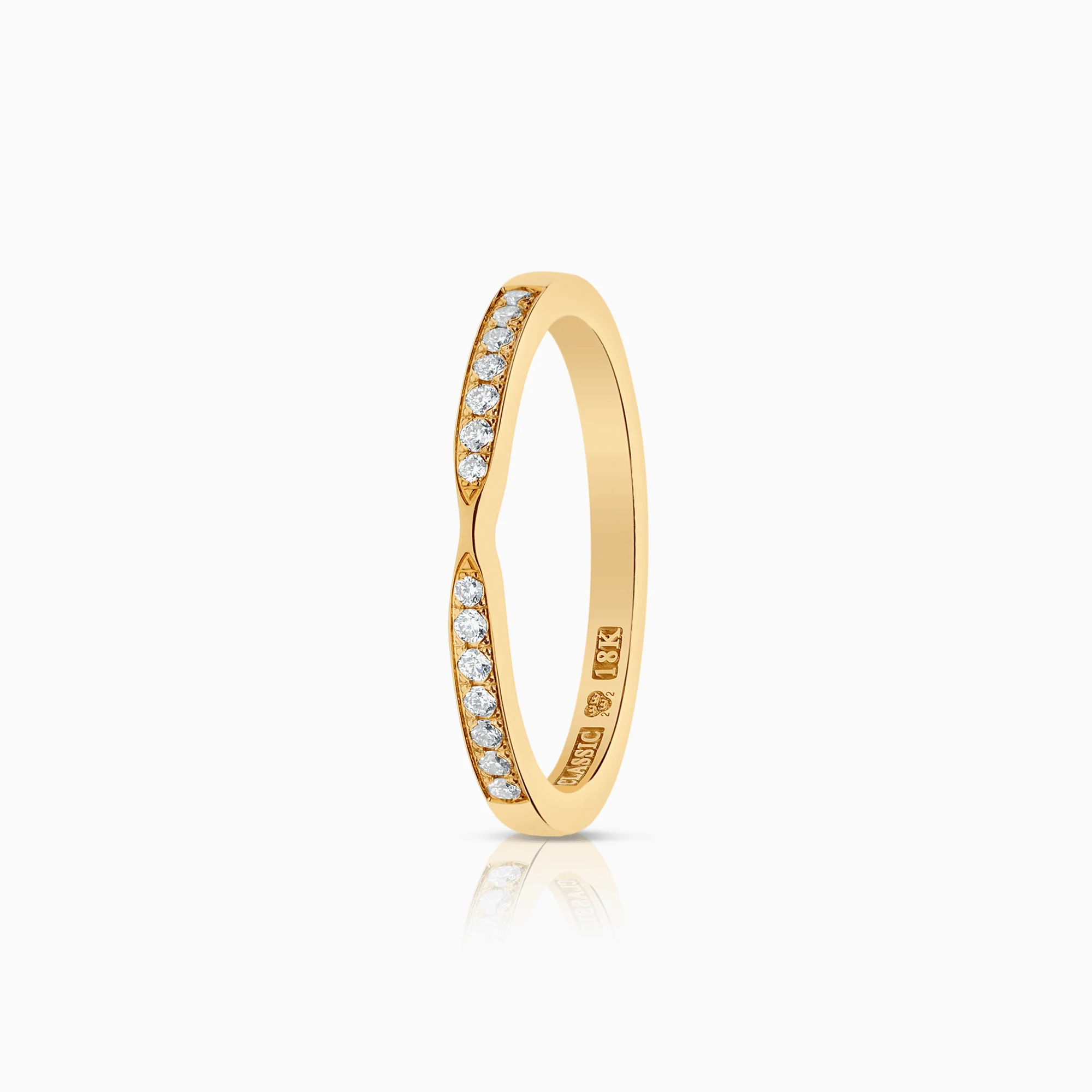 Eternity Ring 0.13ct 18K gold