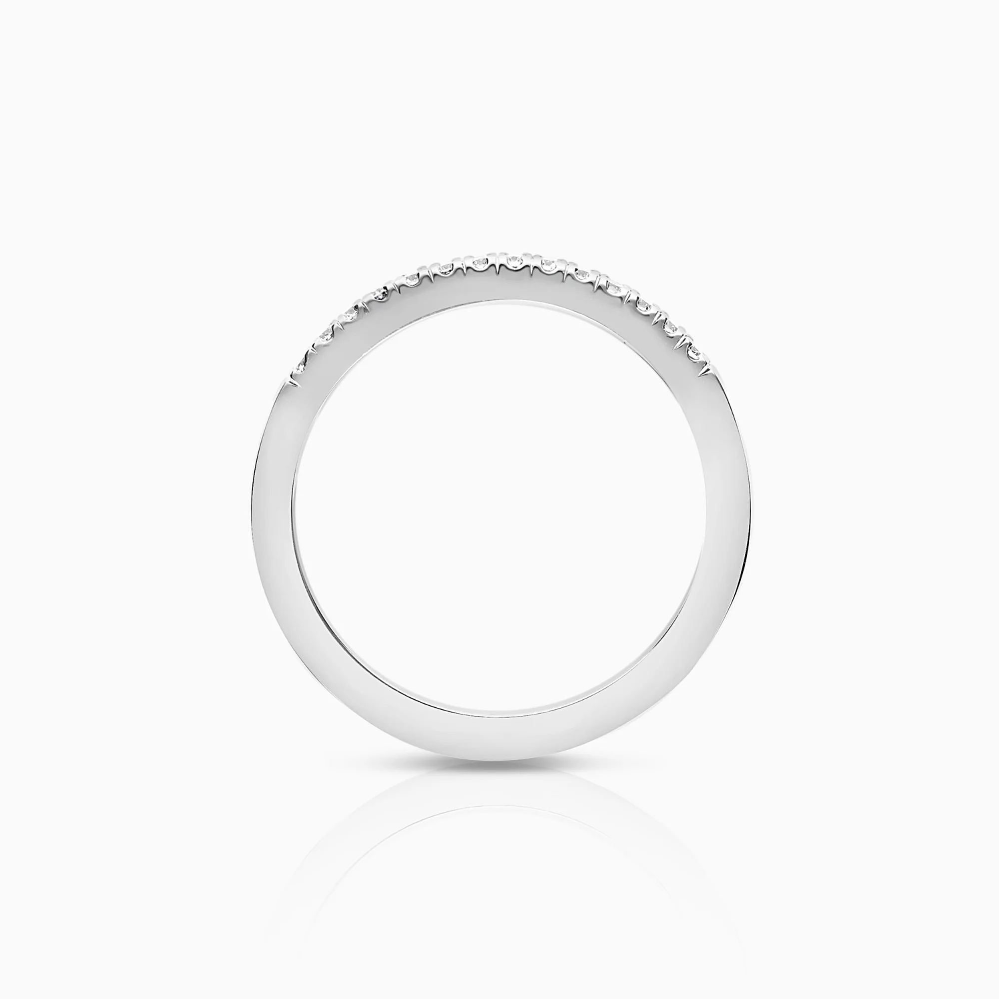 Eternity Ring 0.14ct 18K White Gold - Image 2