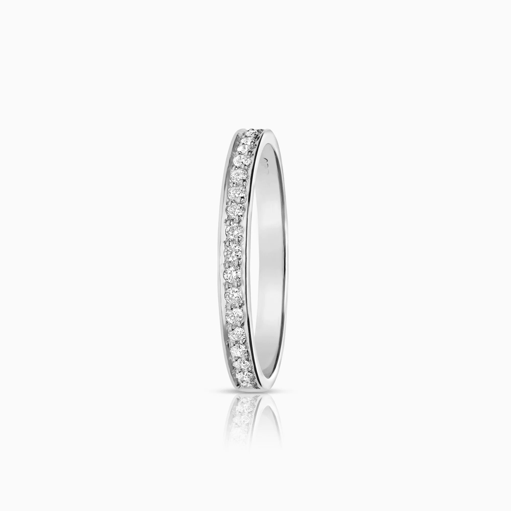 Eternity Ring 0.19ct 18K white gold