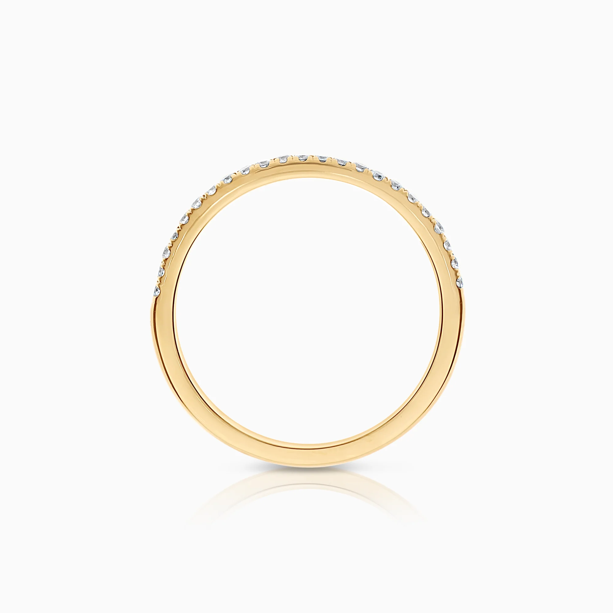 Eternity ring 0.23ct 18K gold - Image 2