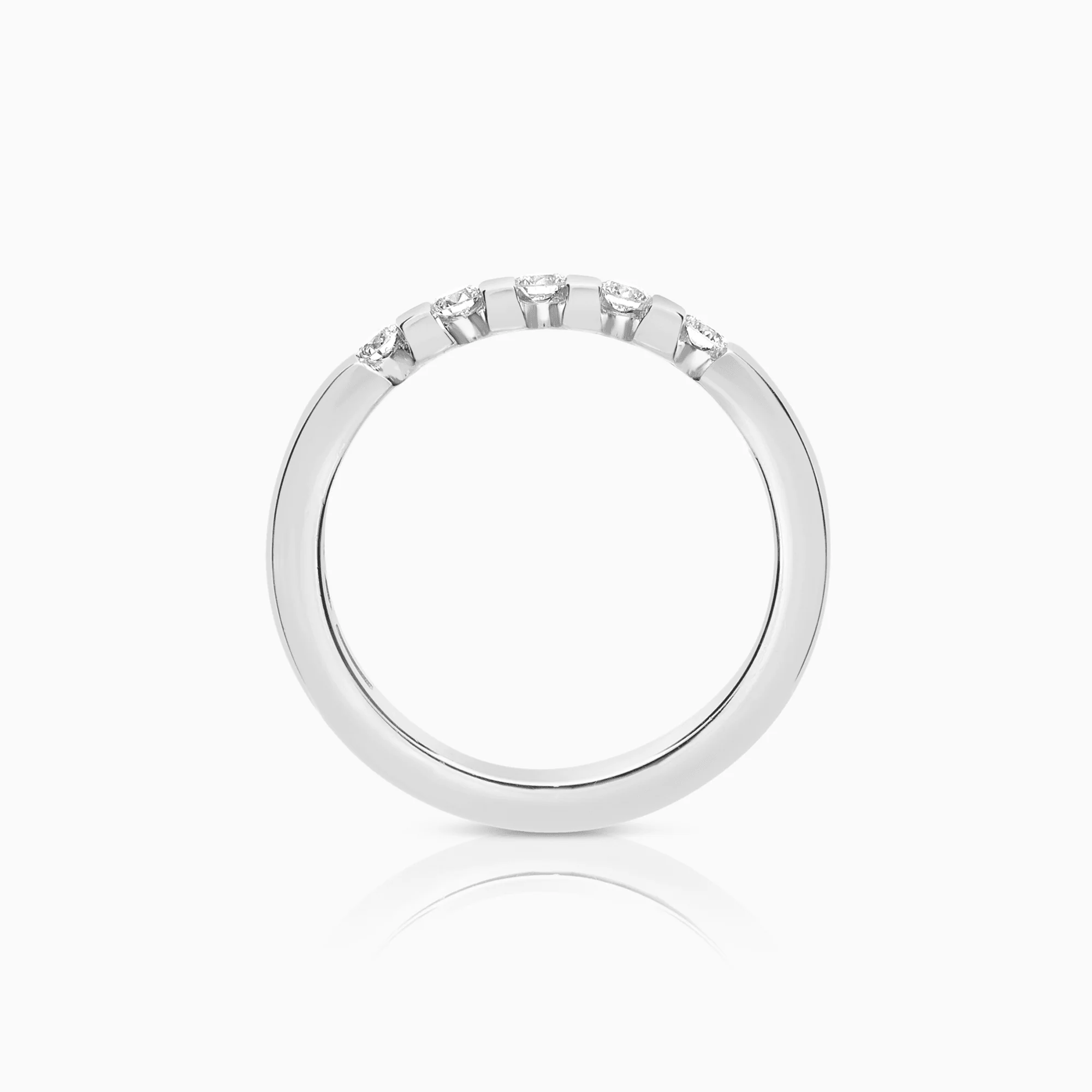 Eternity ring 0.25ct 18K white gold - Image 2